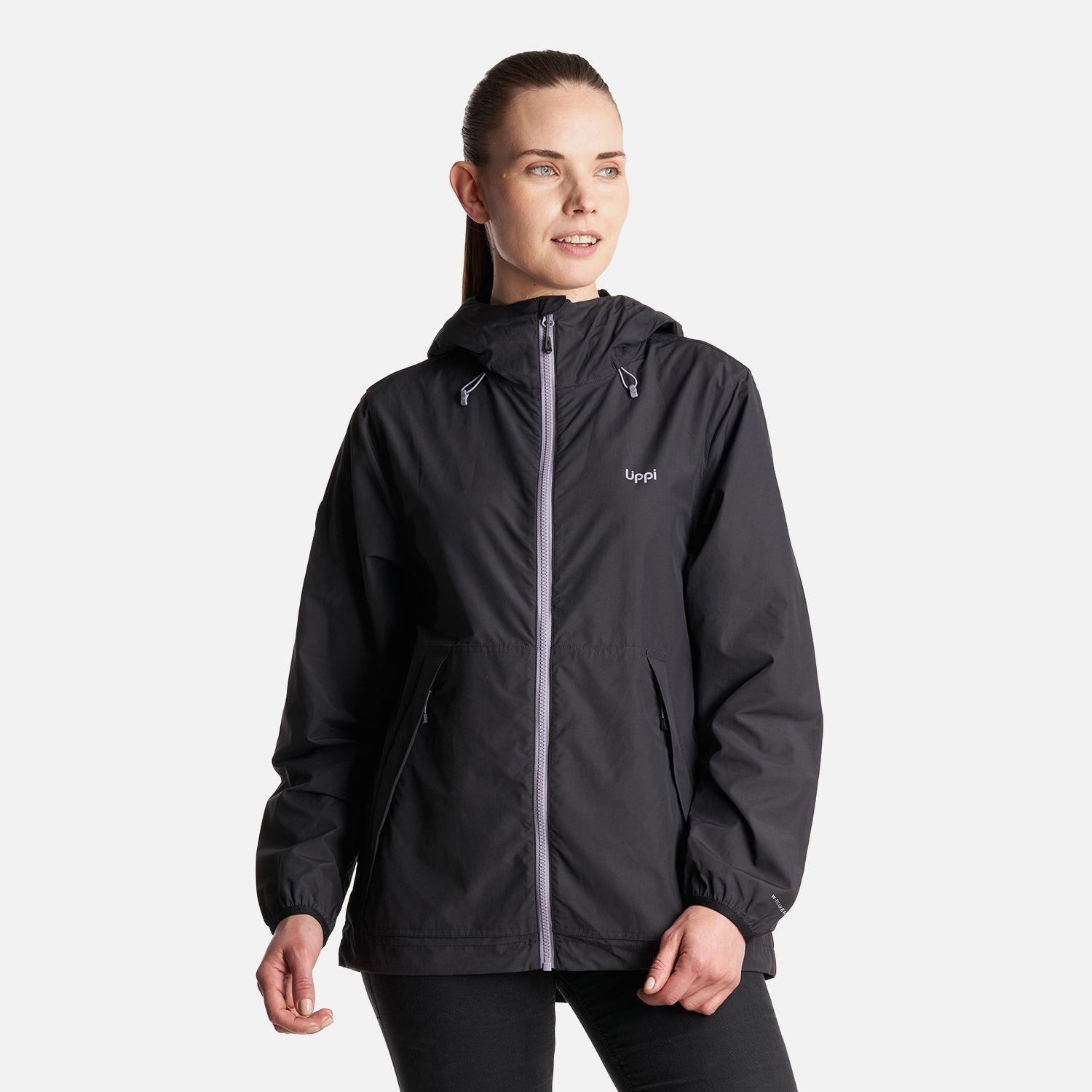 Chaqueta Mujer  WindLand  WindBreaker Hoody Jacket Negro Lippi-1
