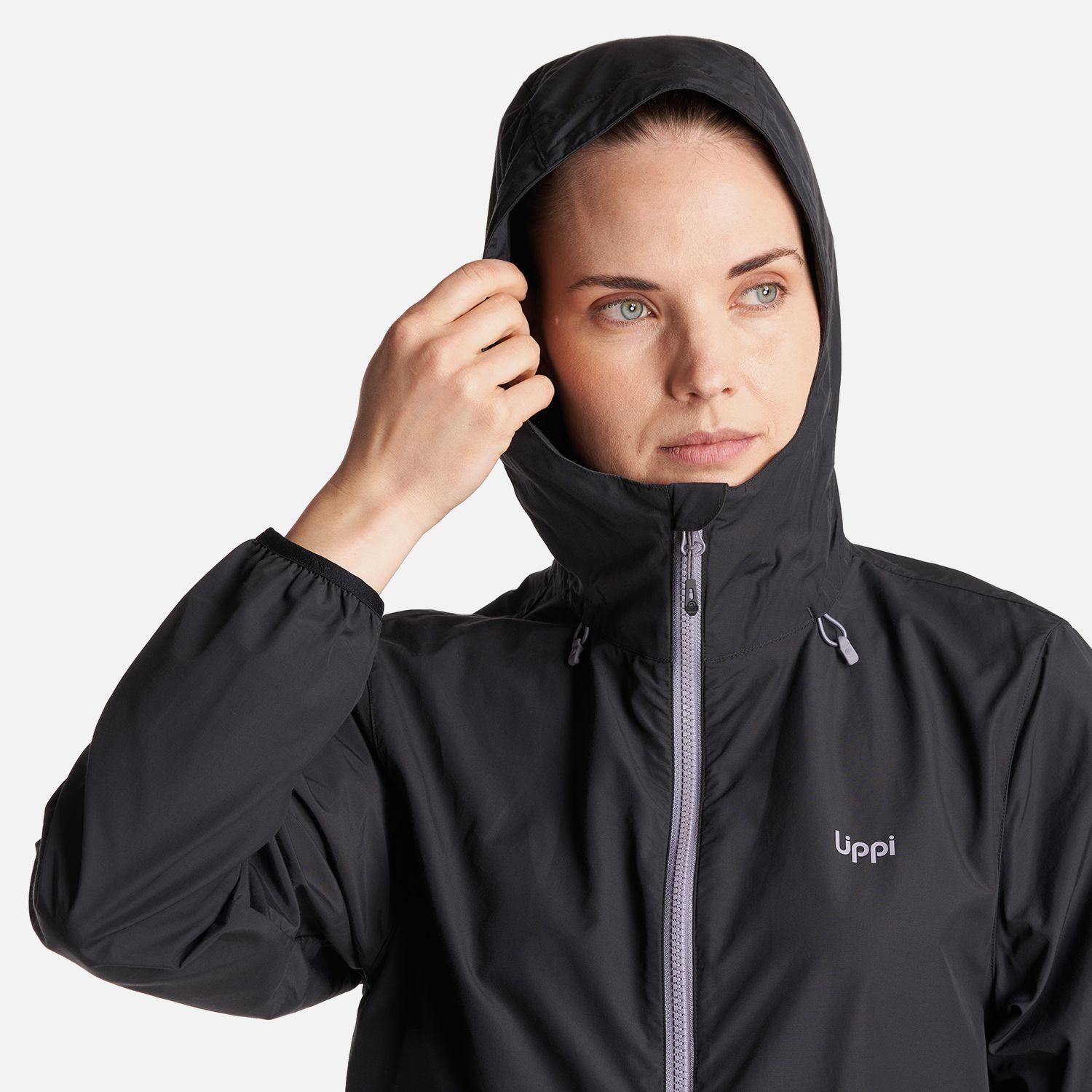 Chaqueta Mujer  WindLand  WindBreaker Hoody Jacket Negro Lippi-4