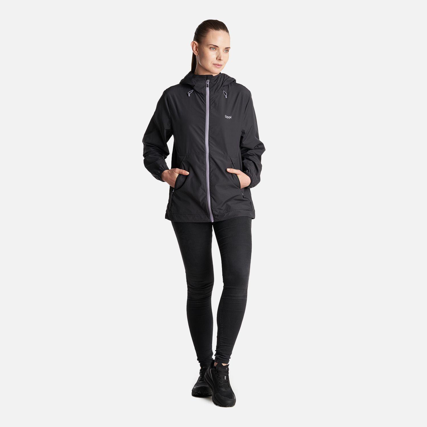 Chaqueta Mujer  WindLand  WindBreaker Hoody Jacket Negro Lippi-7