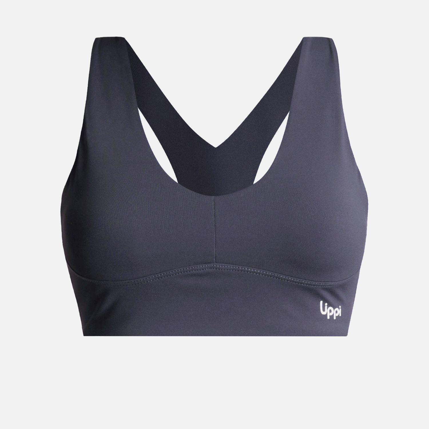 Peto Mujer  Workout High Bra Azul Noche Lippi-0