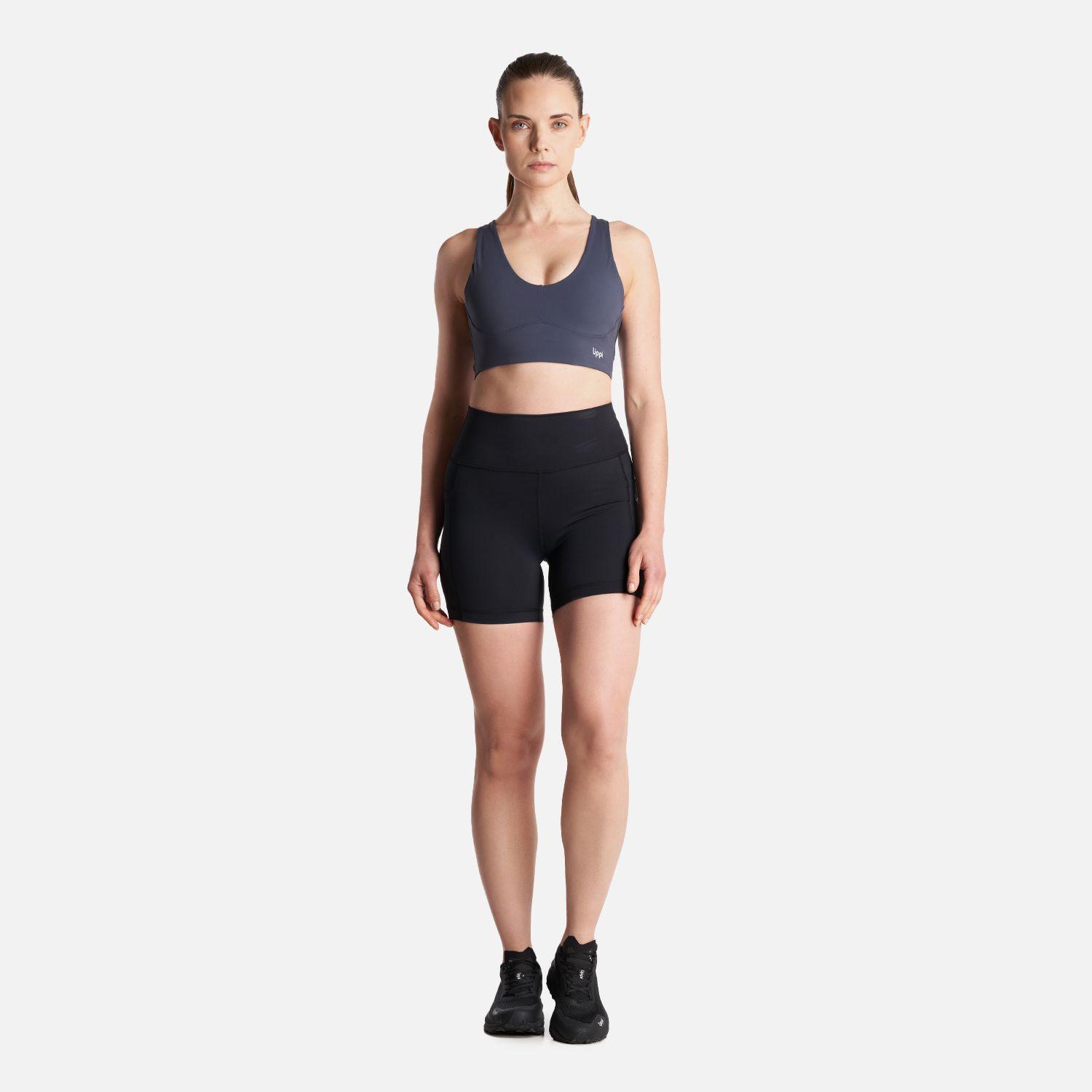 Peto Mujer  Workout High Bra Azul Noche Lippi-5