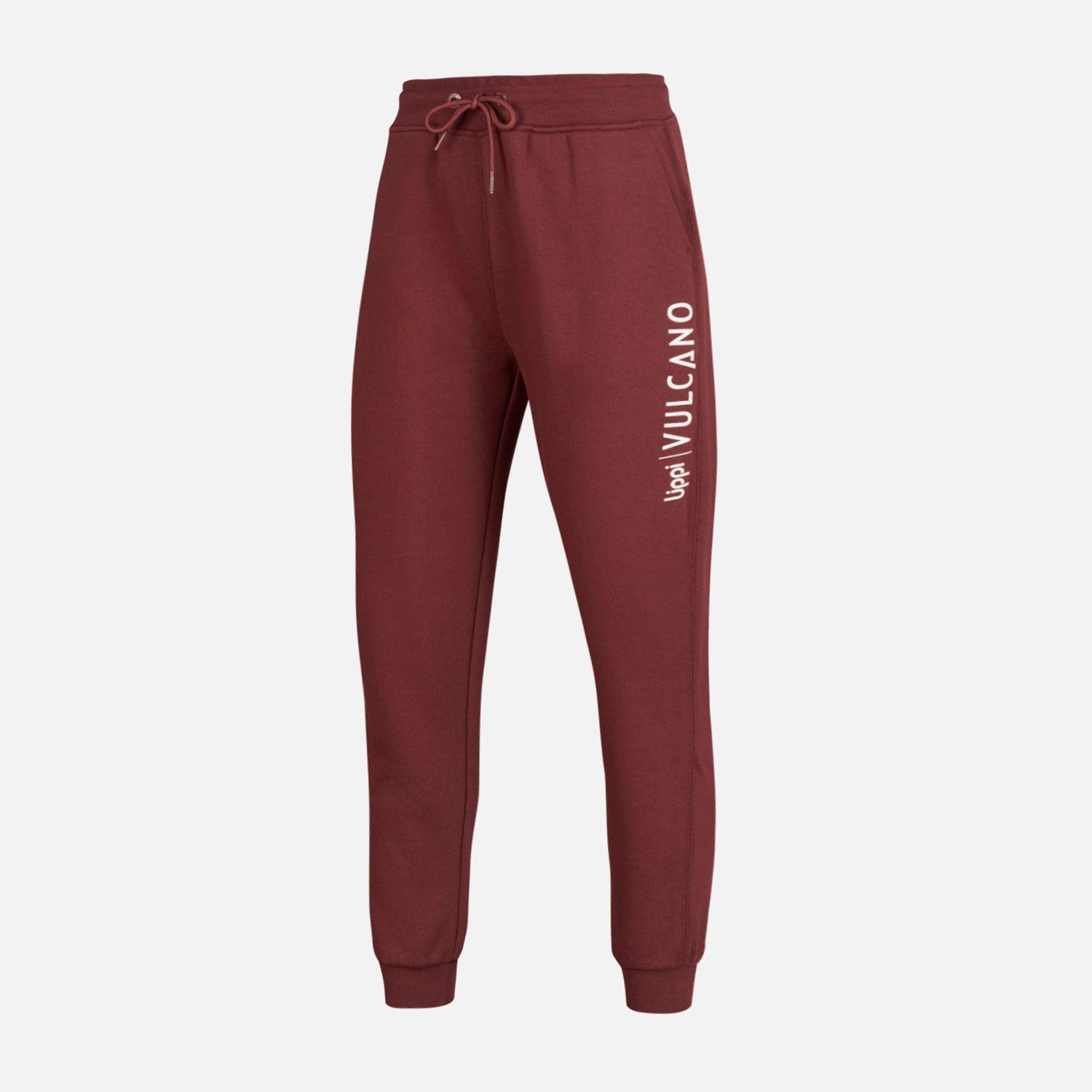 Pantalon Mujer Insigne Vulcano Cotton Pants Burdeo Lippi-0