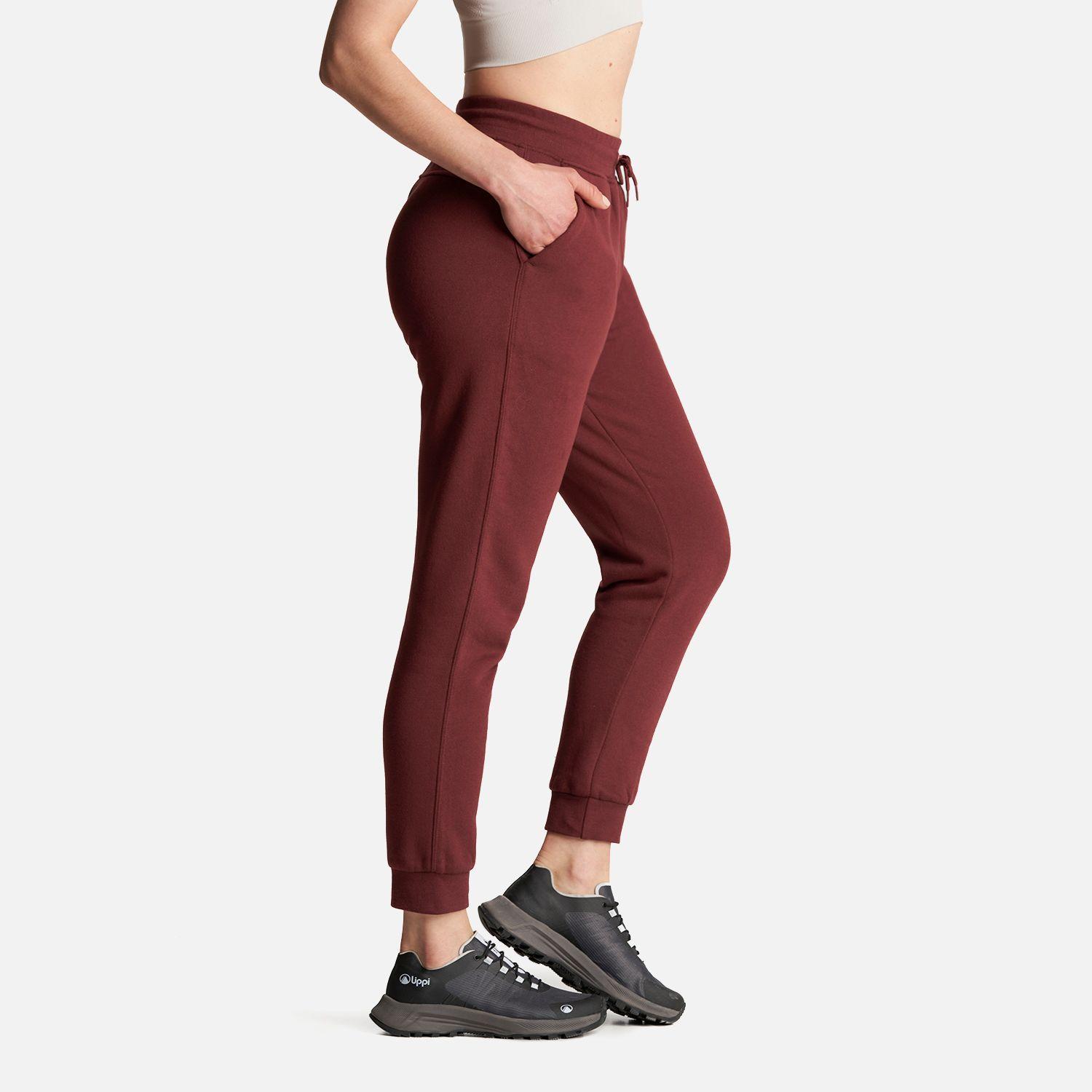 Pantalon Mujer Insigne Vulcano Cotton Pants Burdeo Lippi-3