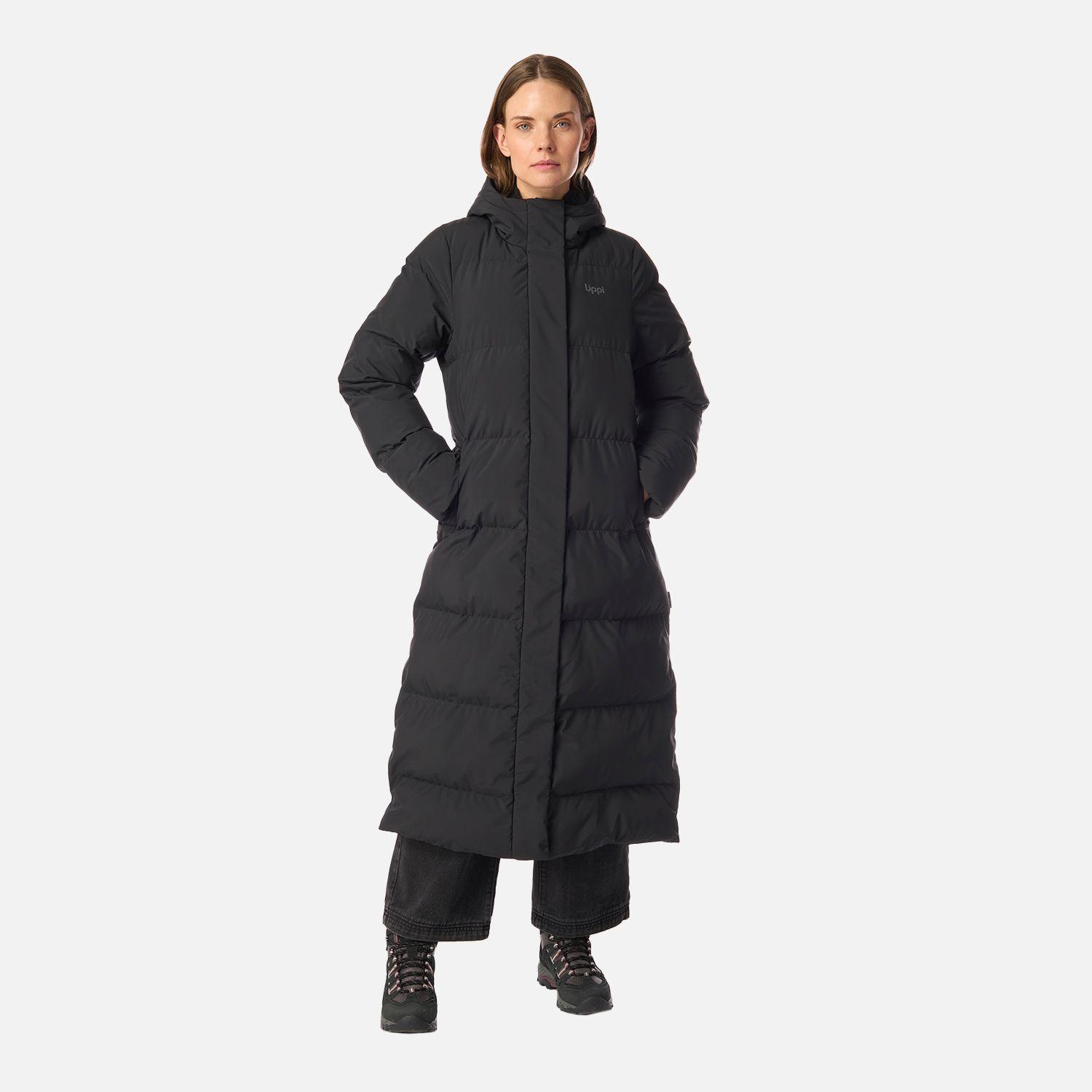 Chaqueta Mujer Long And Warm Steam-Pro Hoody Jacket Negro Lippi I26-7