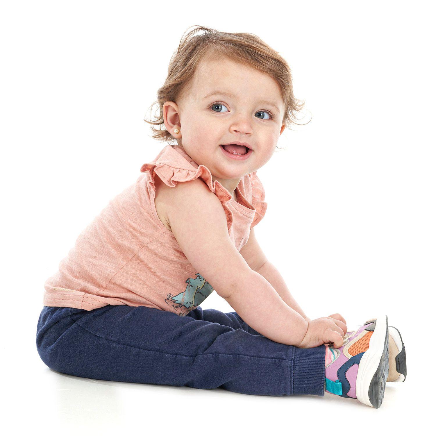 Polera Baby Girl Blossom UV-Stop T-Shirt Rosa Lippi-3