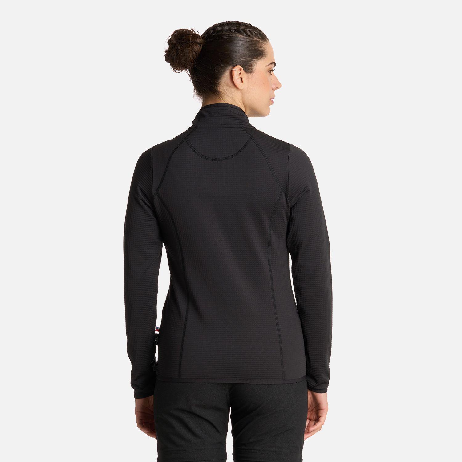 Polerón Mujer Taina Full Zip Negro Haka Honu I25-2