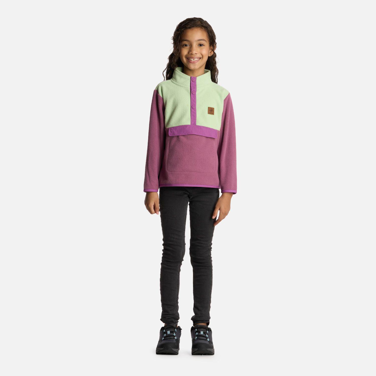 Polerón Niña Tokerau Poki Morado Oscuro Haka Honu-4