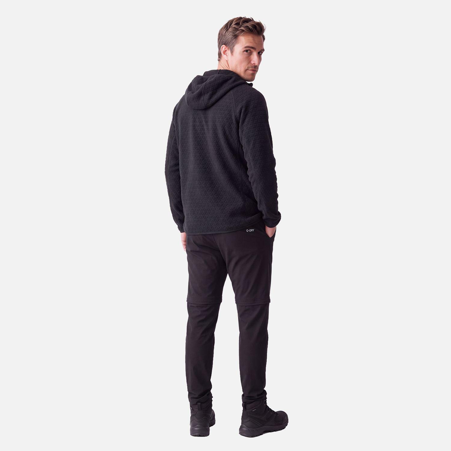 Polerón Hombre Jacaranda Nano-F 1/4 Zip Hoody Negro Lippi V27-2