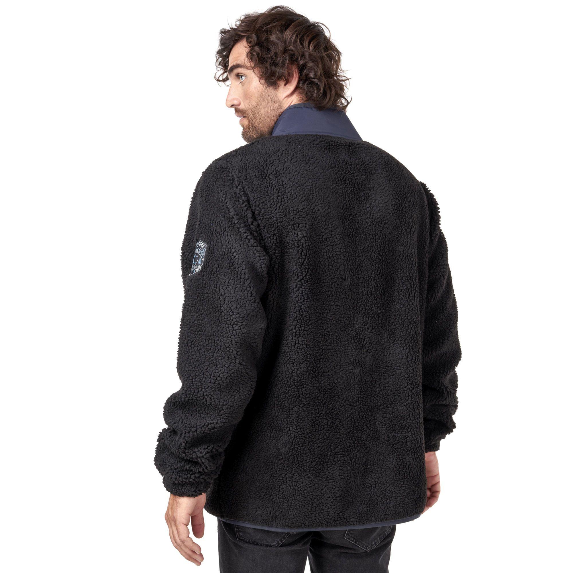 Chaqueta Hombre Zip-porrito Negro Haka Honu I19-1