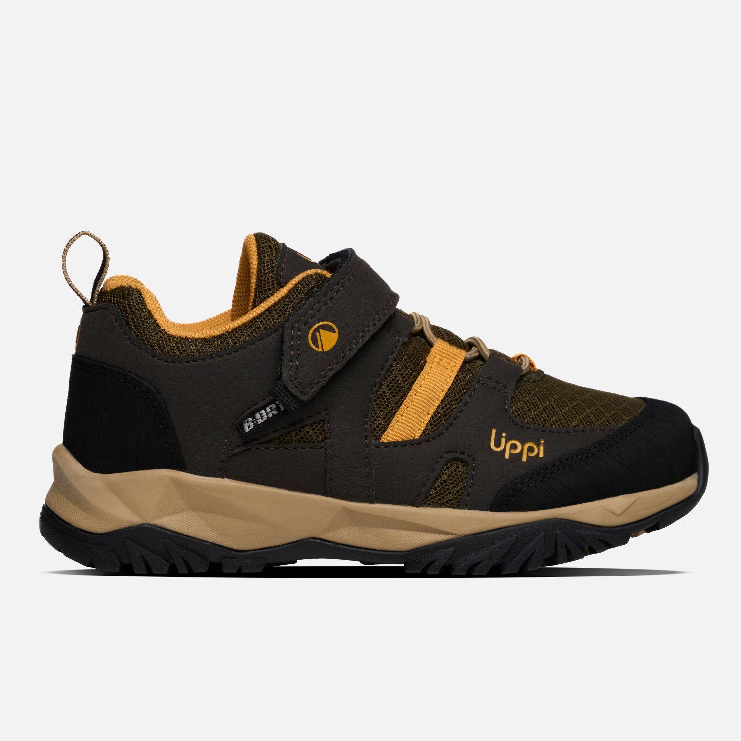 Zapato Niño Tellus Low Kids Verde / Negro Lippi I25-0