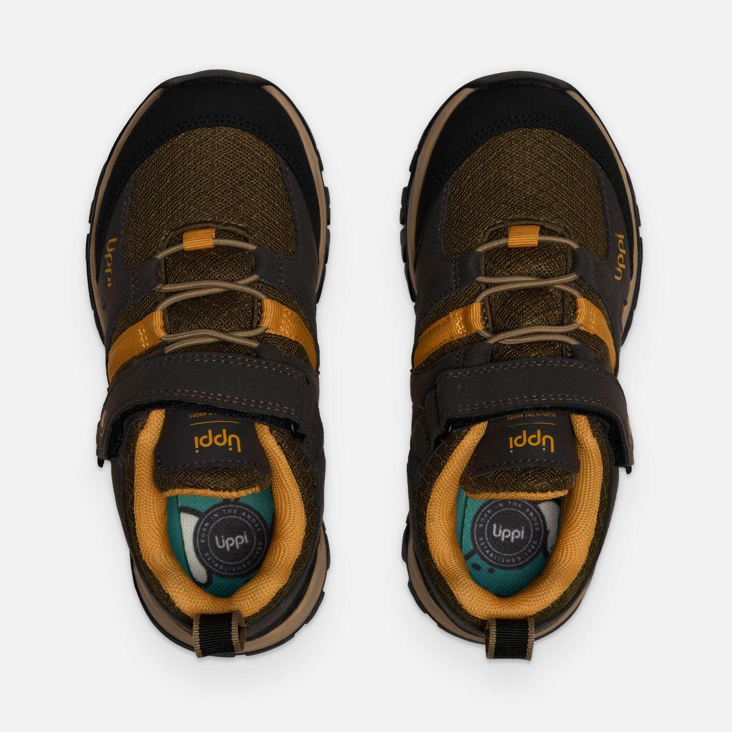 Zapato Niño Tellus Low Kids Verde / Negro Lippi I25-5