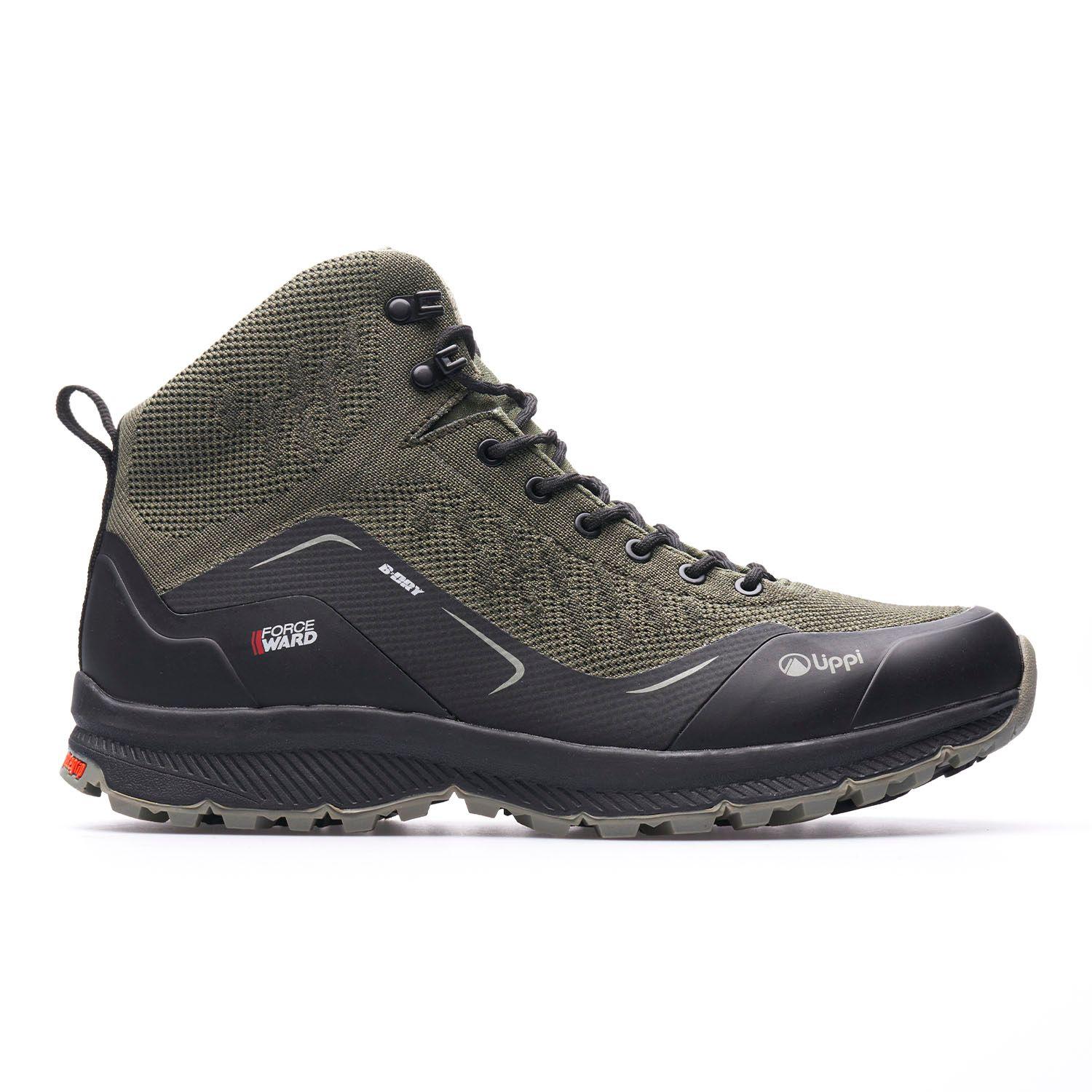 Botín Hombre Light Rock Mid ECO Verde Lippi-0