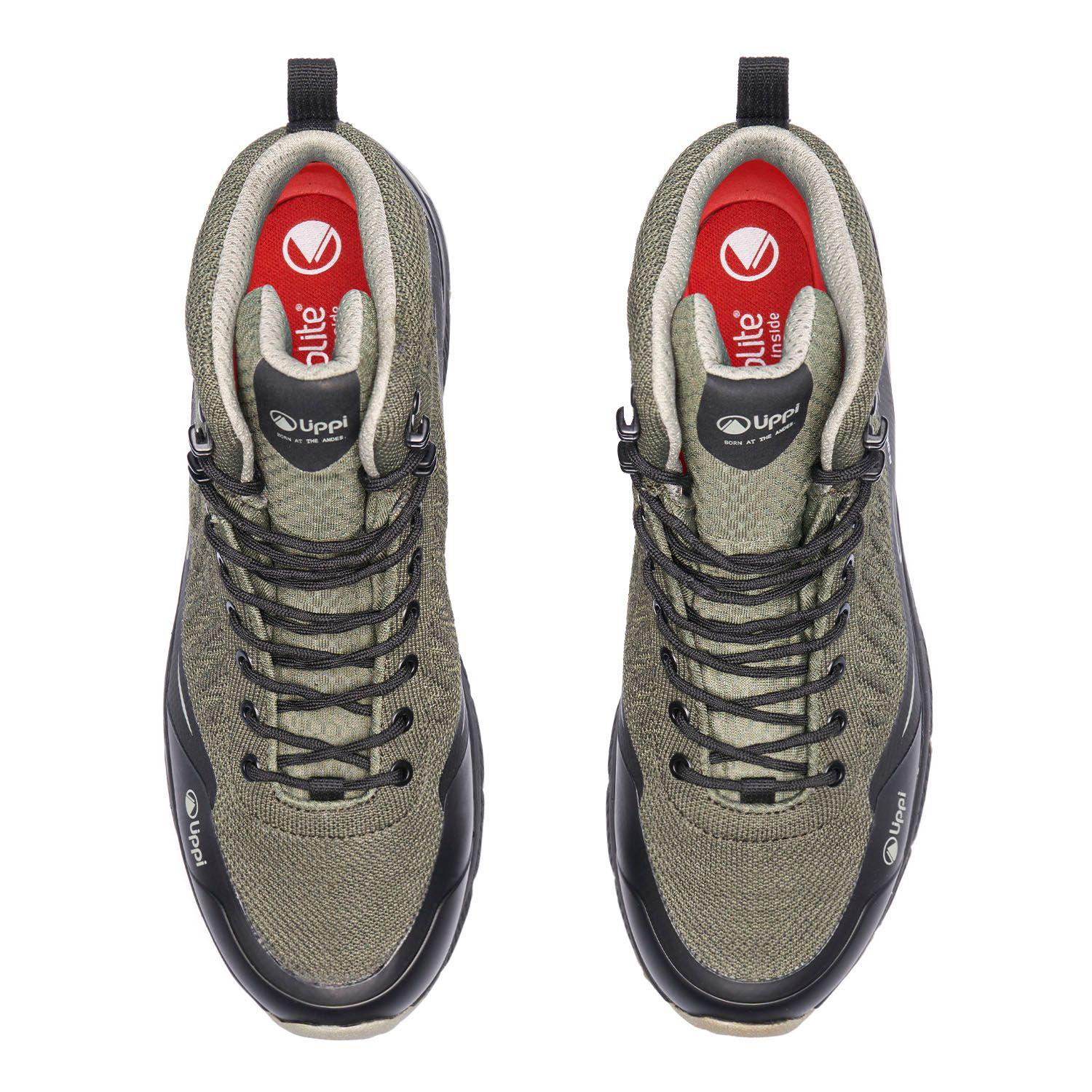 Botín Hombre Light Rock Mid ECO Verde Lippi-5
