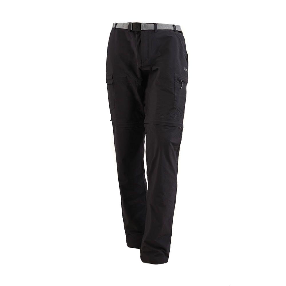 Pantalon Hombre Rampur Mix-2 Q-Dry Pants Negro Lippi I18-0