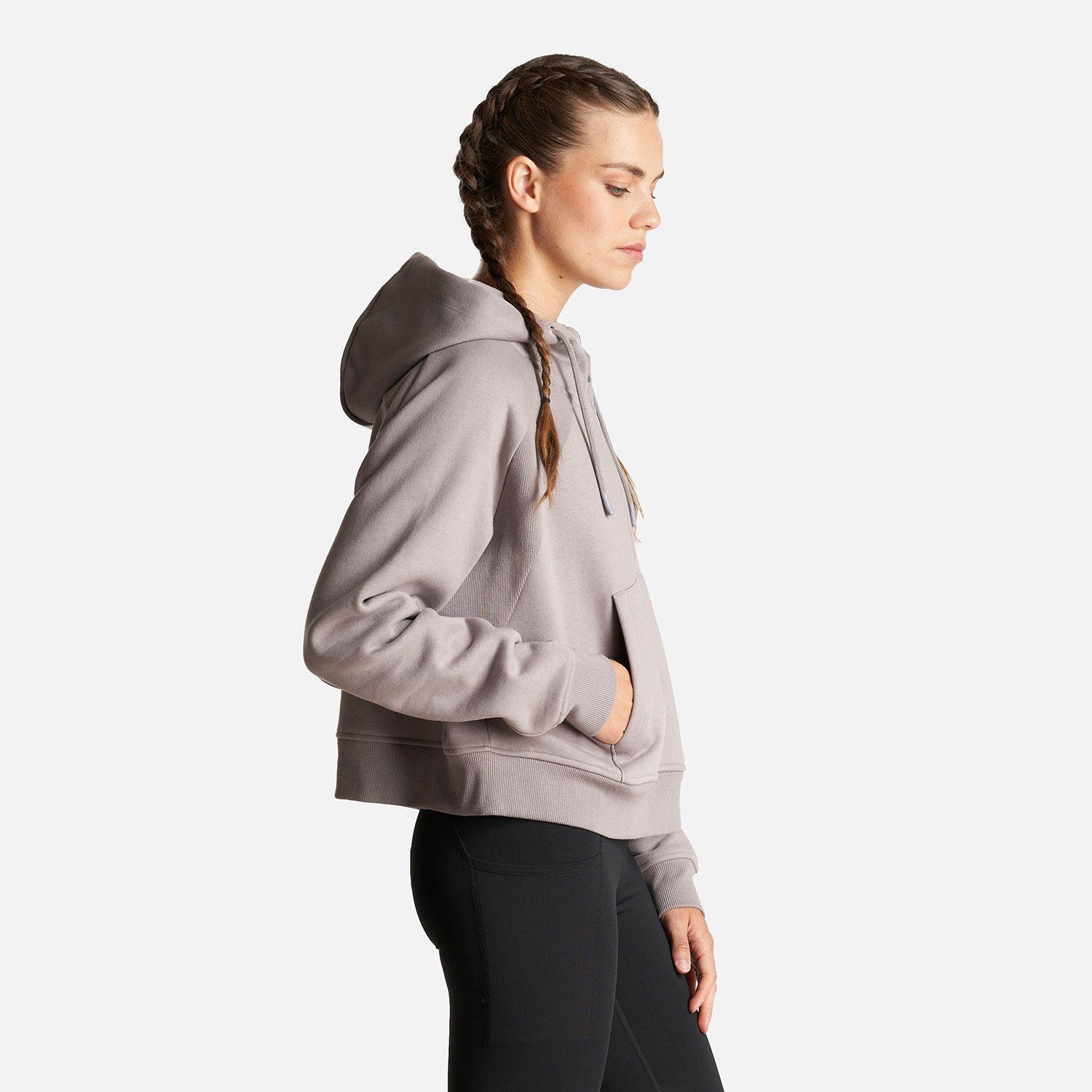 Poleron Mujer Heavy Duty Hoody Sweatshirt Malva Lippi-3