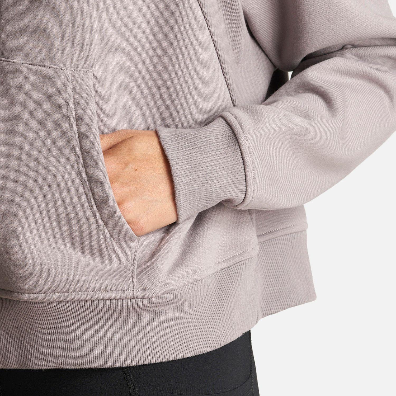 Poleron Mujer Heavy Duty Hoody Sweatshirt Malva Lippi-6