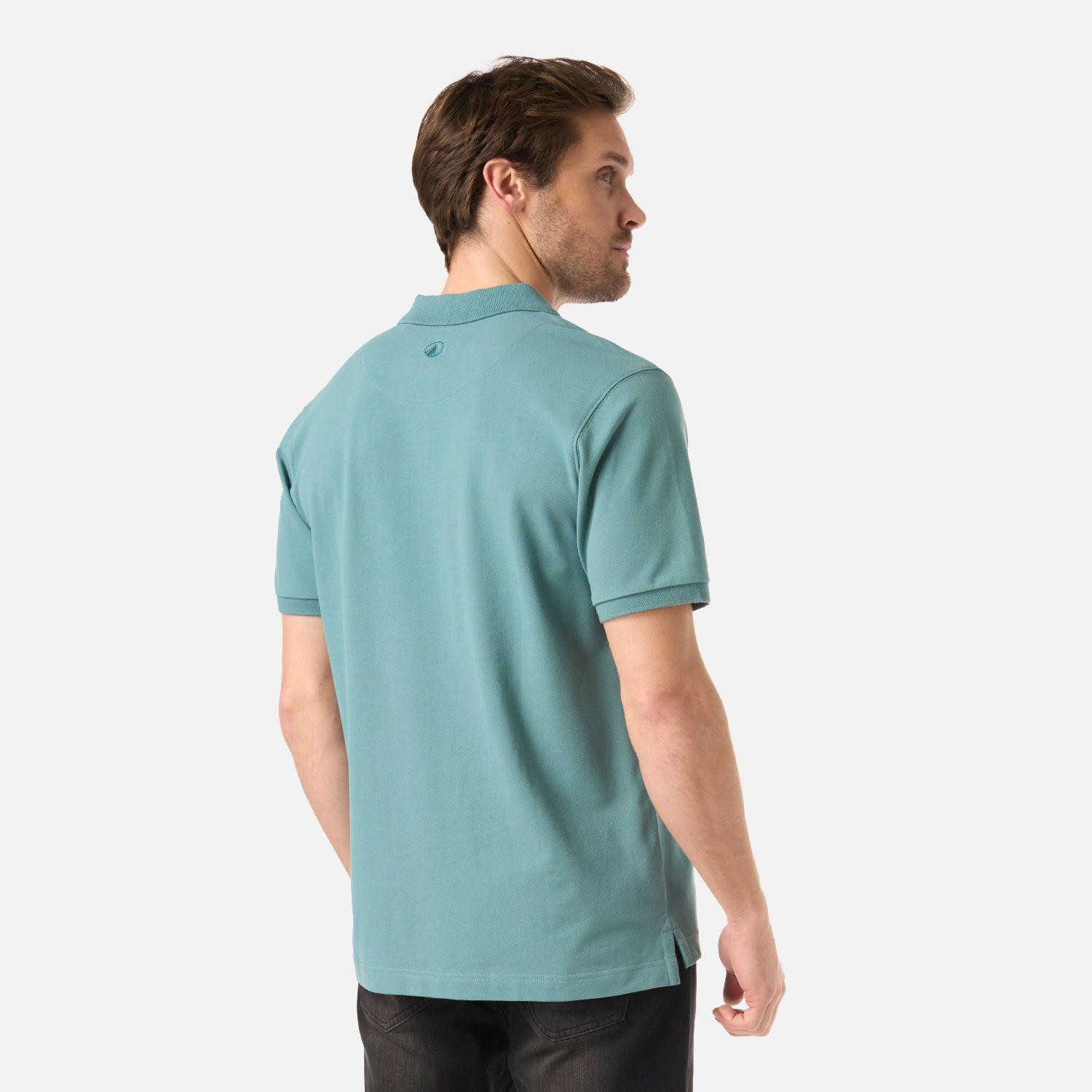 Polera Hombre First Class Elastic Polo Turquesa Lippi V26-2