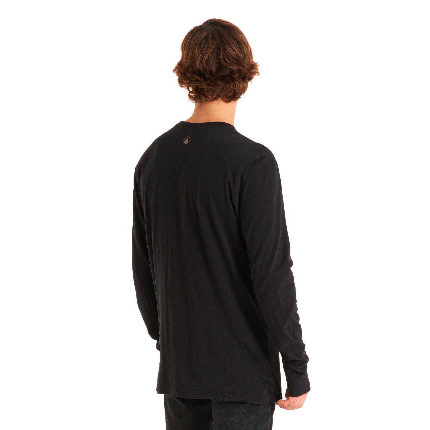 Polera Hombre Logo Lippi UVStop Long Sleeve TShirt Negro Lippi-4