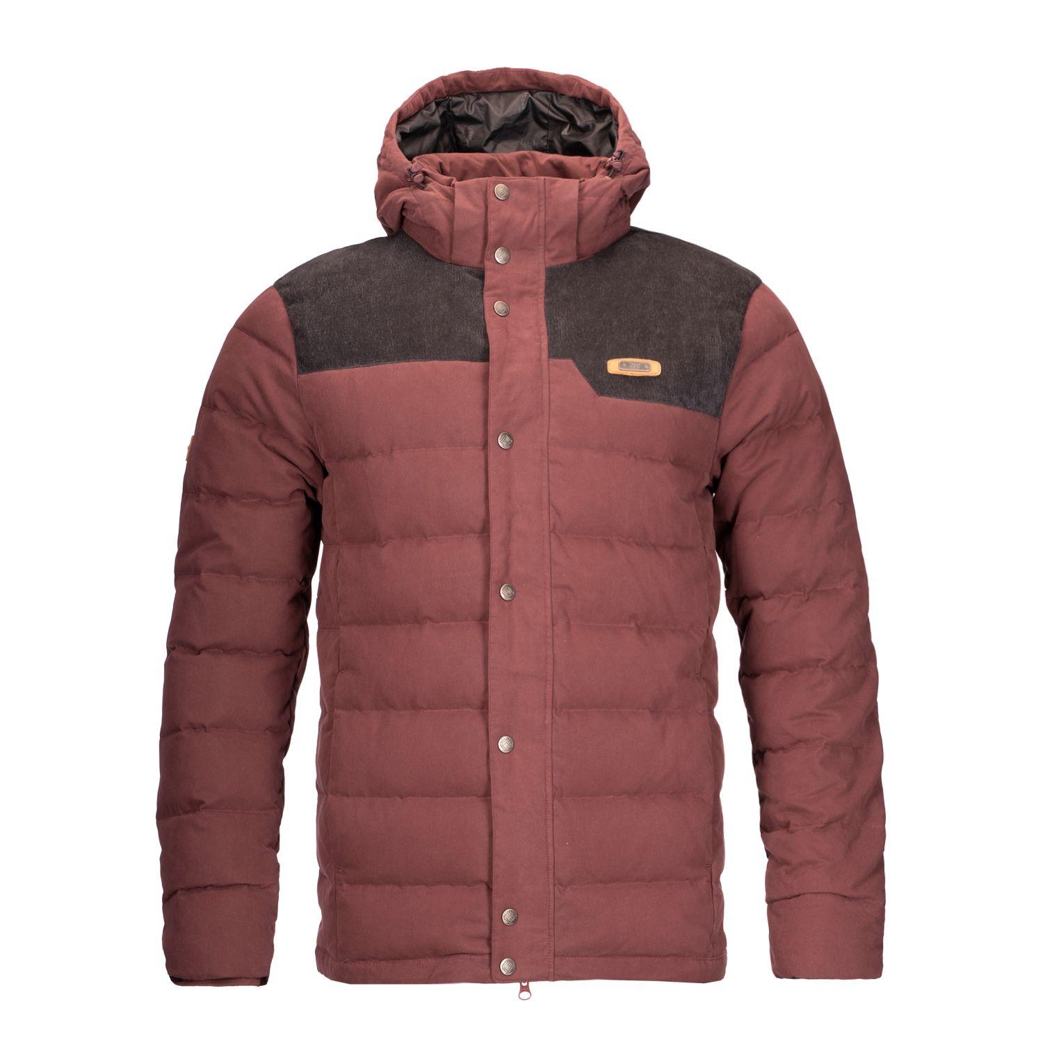 Chaqueta Hombre Kobuk Down Hoody Jacket Cafe / Grafito Lippi-0
