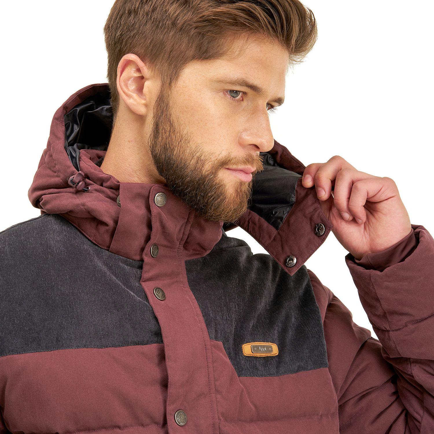 Chaqueta Hombre Kobuk Down Hoody Jacket Cafe / Grafito Lippi-4
