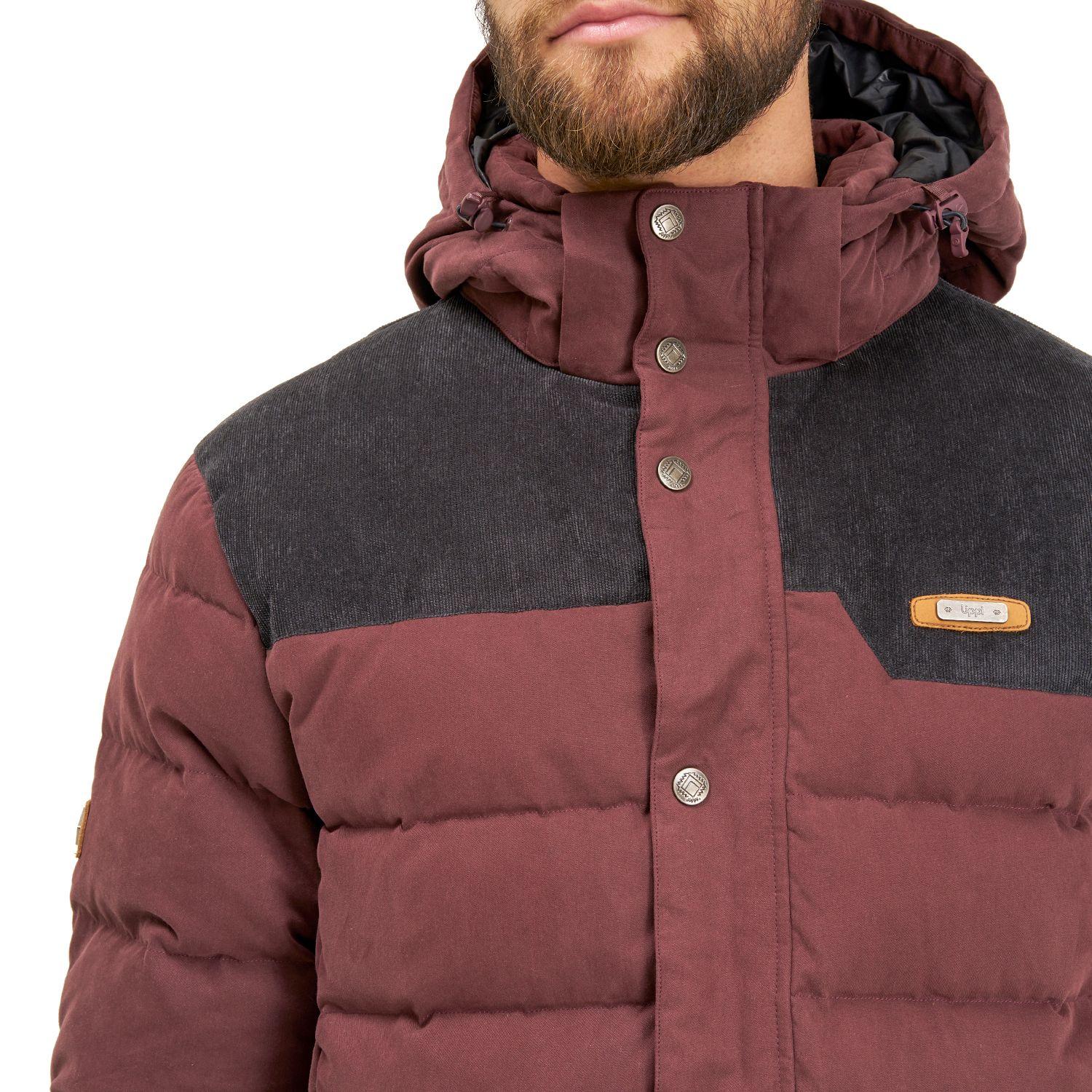 Chaqueta Hombre Kobuk Down Hoody Jacket Cafe / Grafito Lippi-5