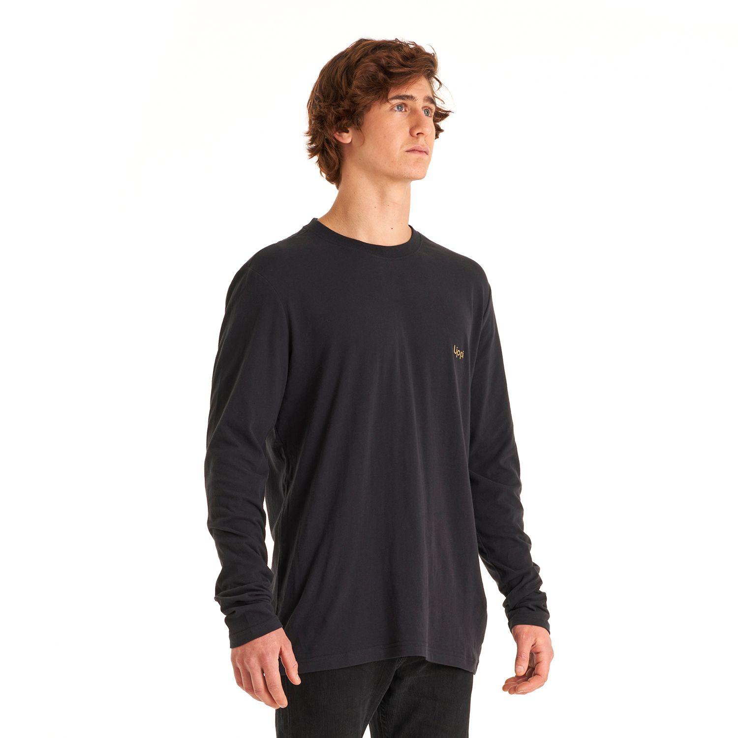 Polera Hombre Terra UVStop Long Sleeve TShirt Grafito Lippi-2