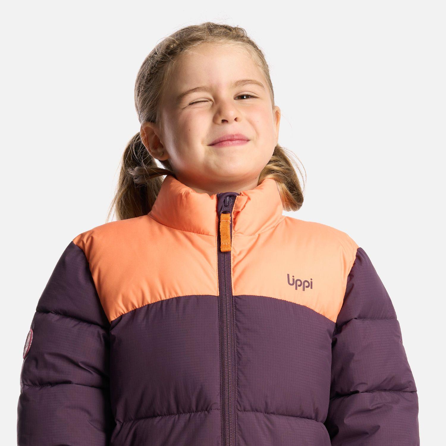 Chaqueta Niña Little Urban Steam-Pro Jacket Morado Oscuro Lippi-3