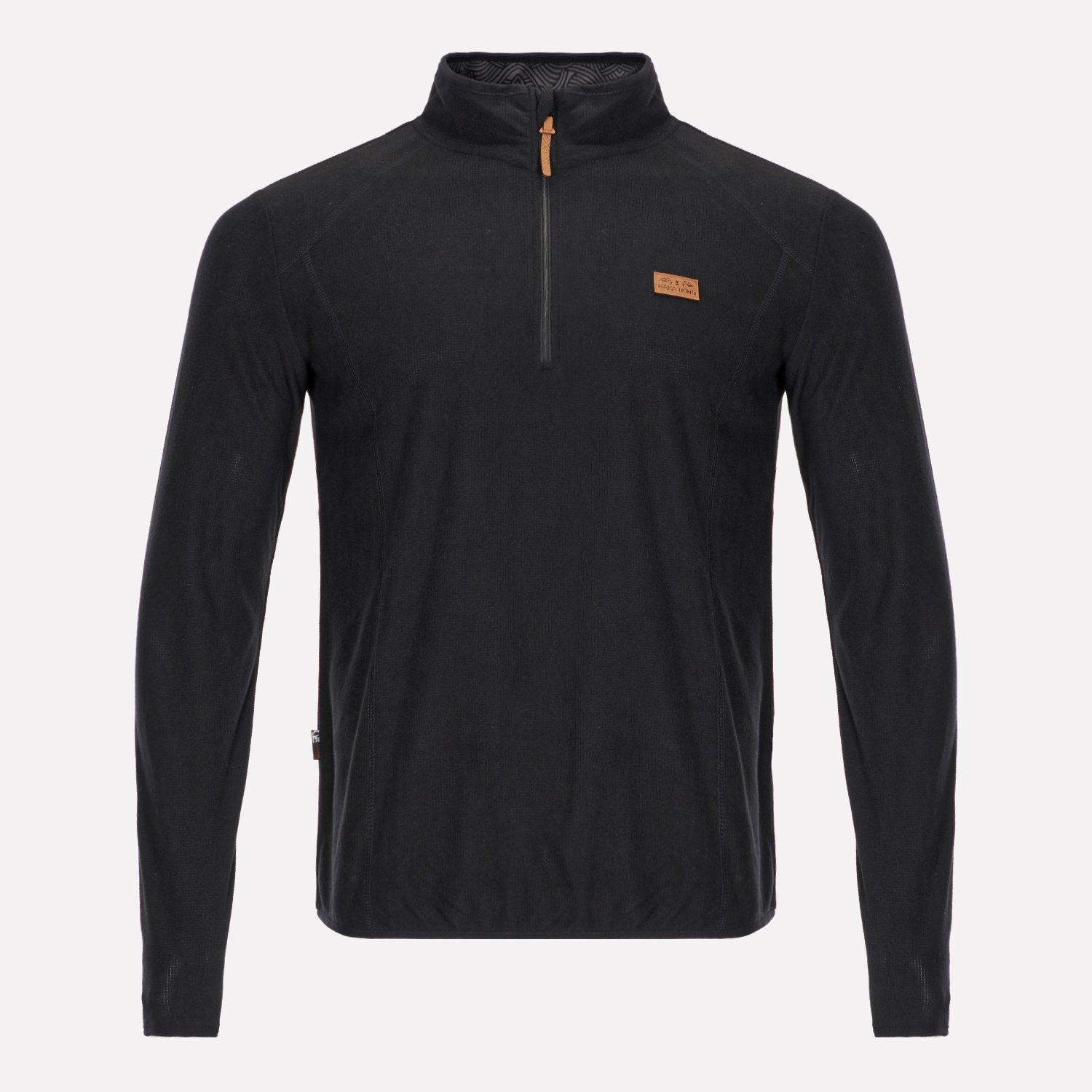 Poleron Hombre Taina Negro Haka Honu I22-0