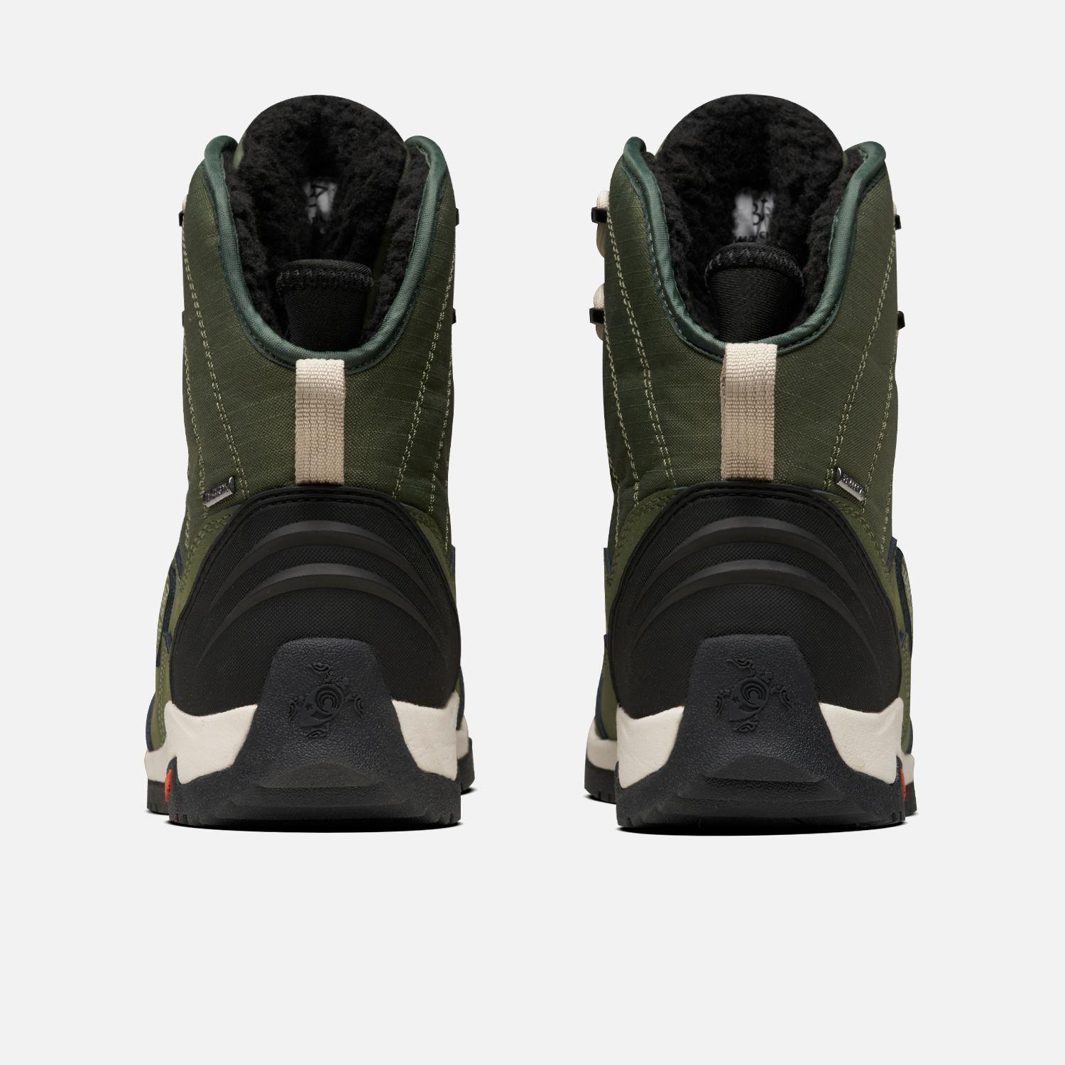 Bota Mujer  Loba Baja Verde Militar Haka Honu-4