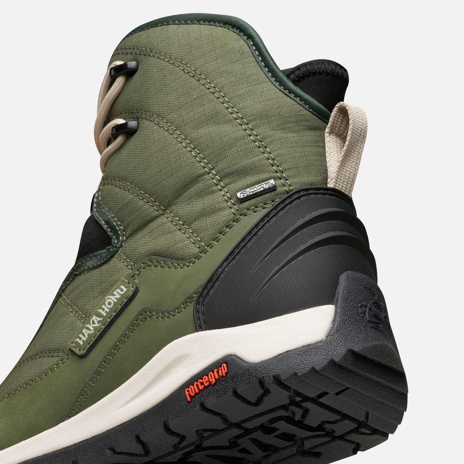 Bota Mujer  Loba Baja Verde Militar Haka Honu-7