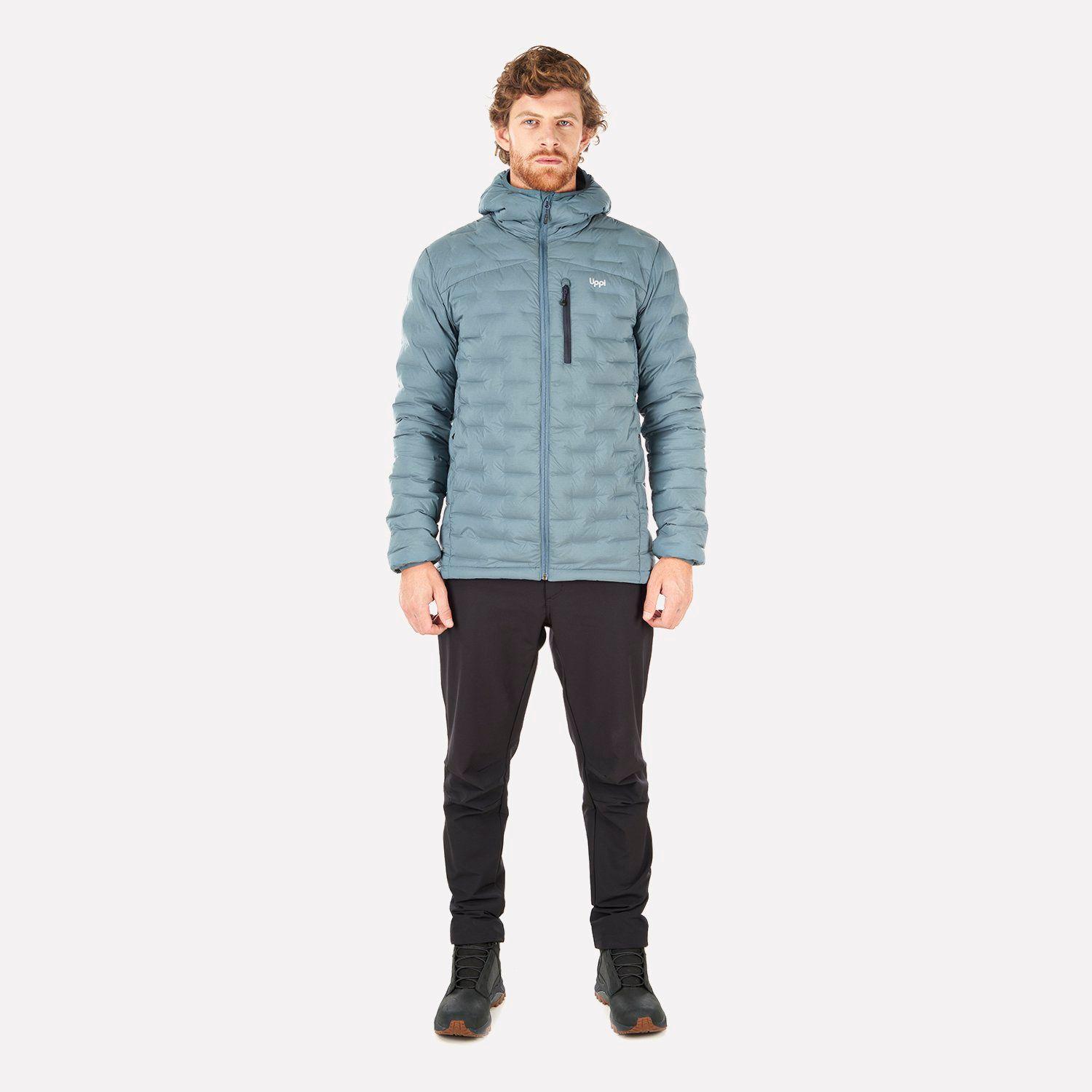 Chaqueta Hombre Ultimate Stretch Down Hoody Jacket Azul Noche Lippi-4