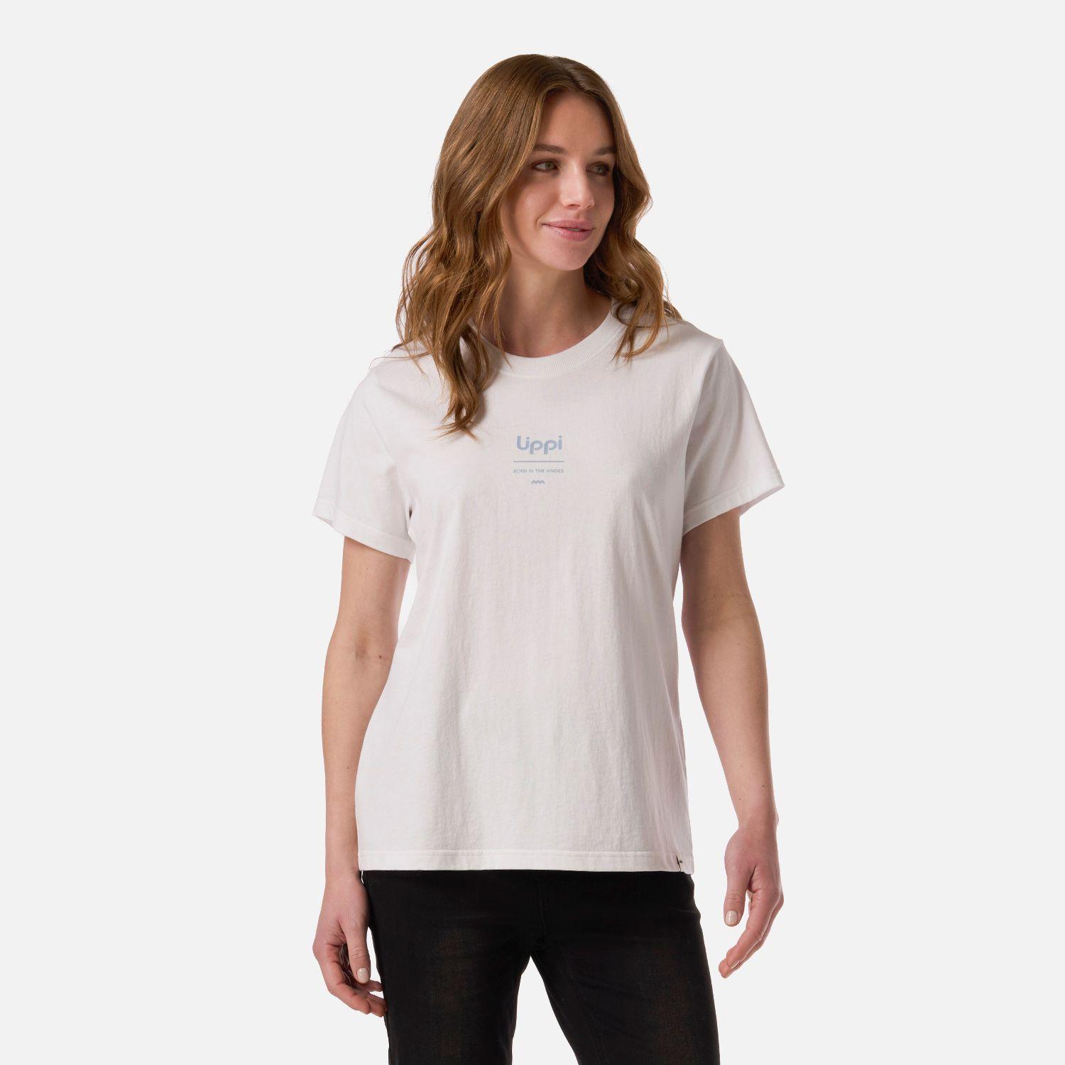 Polera Mujer Ulmo Mid Point T-Shirt Blanco Lippi V26-0