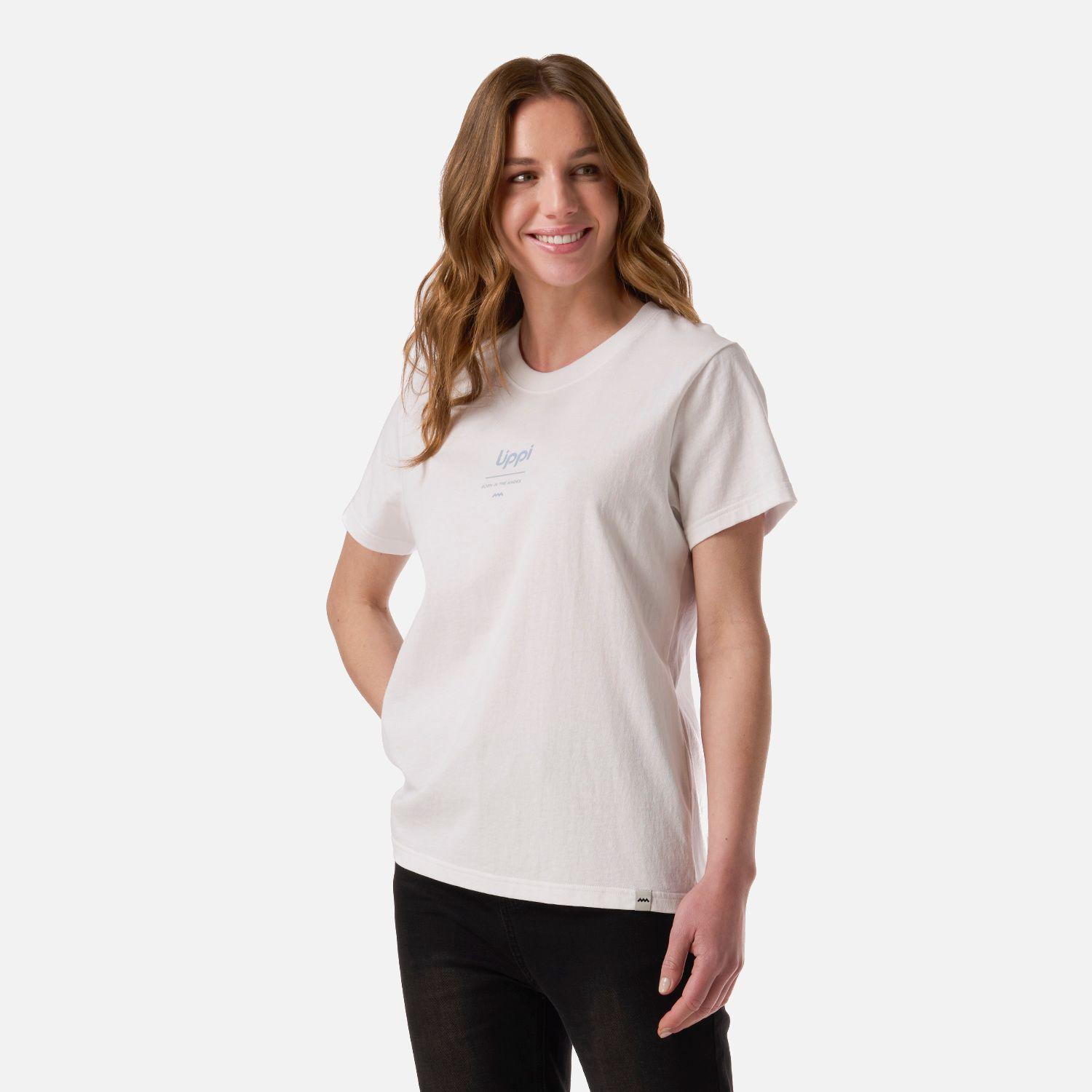 Polera Mujer Ulmo Mid Point T-Shirt Blanco Lippi V26-1