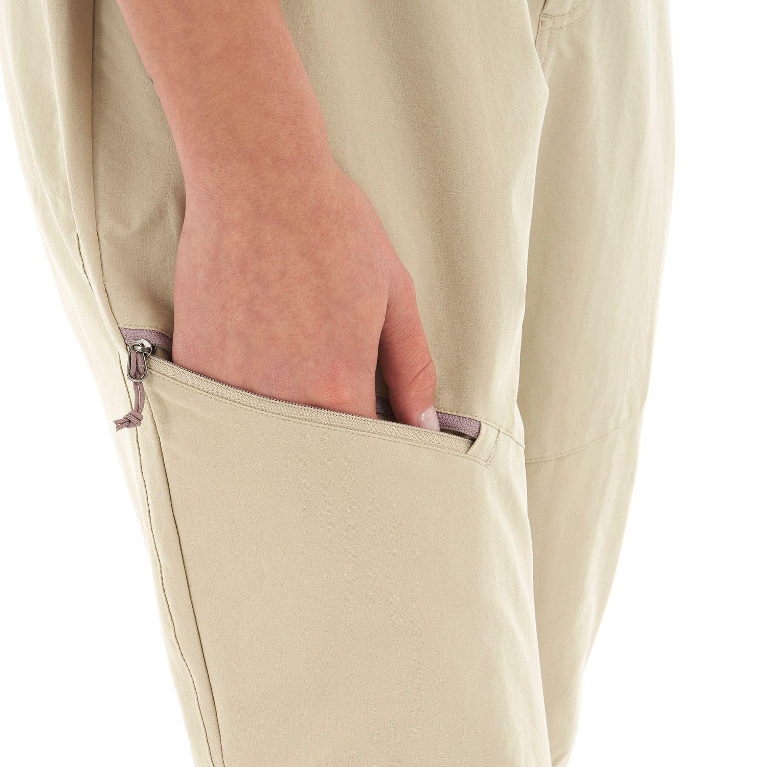 Pantalon Mujer Grey Q-Dry Pants Crudo Lippi-6