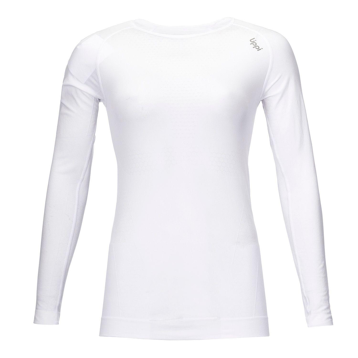 Primera Capa Mujer Skintec 1000 Seamless Top Blanco Lippi V22-0