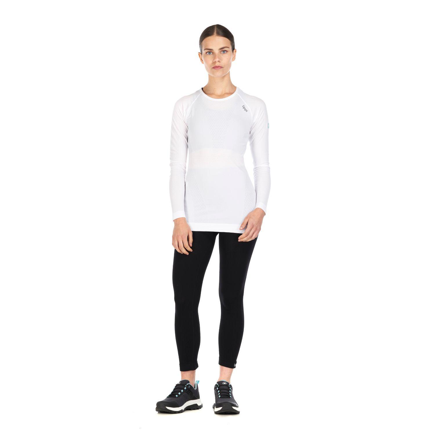 Primera Capa Mujer Skintec 1000 Seamless Top Blanco Lippi V22-8