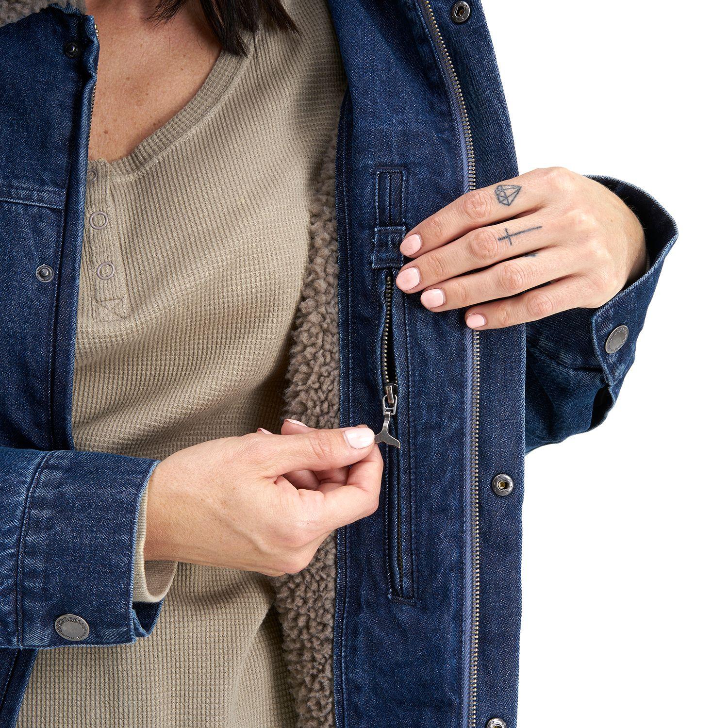 Chaqueta Mujer Joplin Azul Haka Honu I20-4