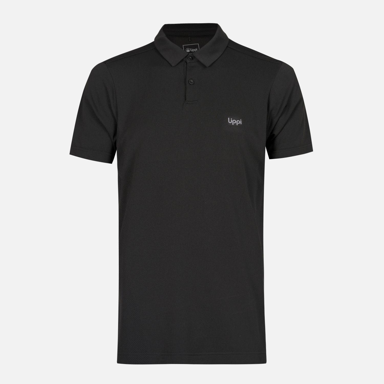 Polera Hombre B-Classic Seamless Polo Negro Lippi-0