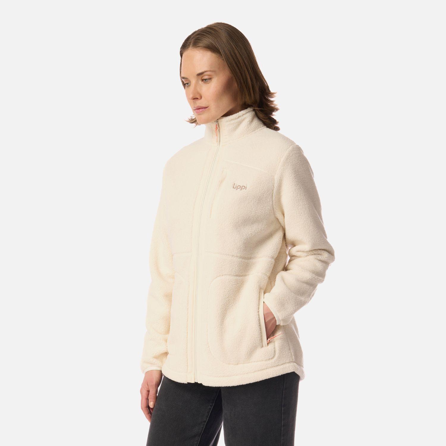 Polar Mujer Hug-like Shaggy-Pro Jacket Crema Lippi I26-1