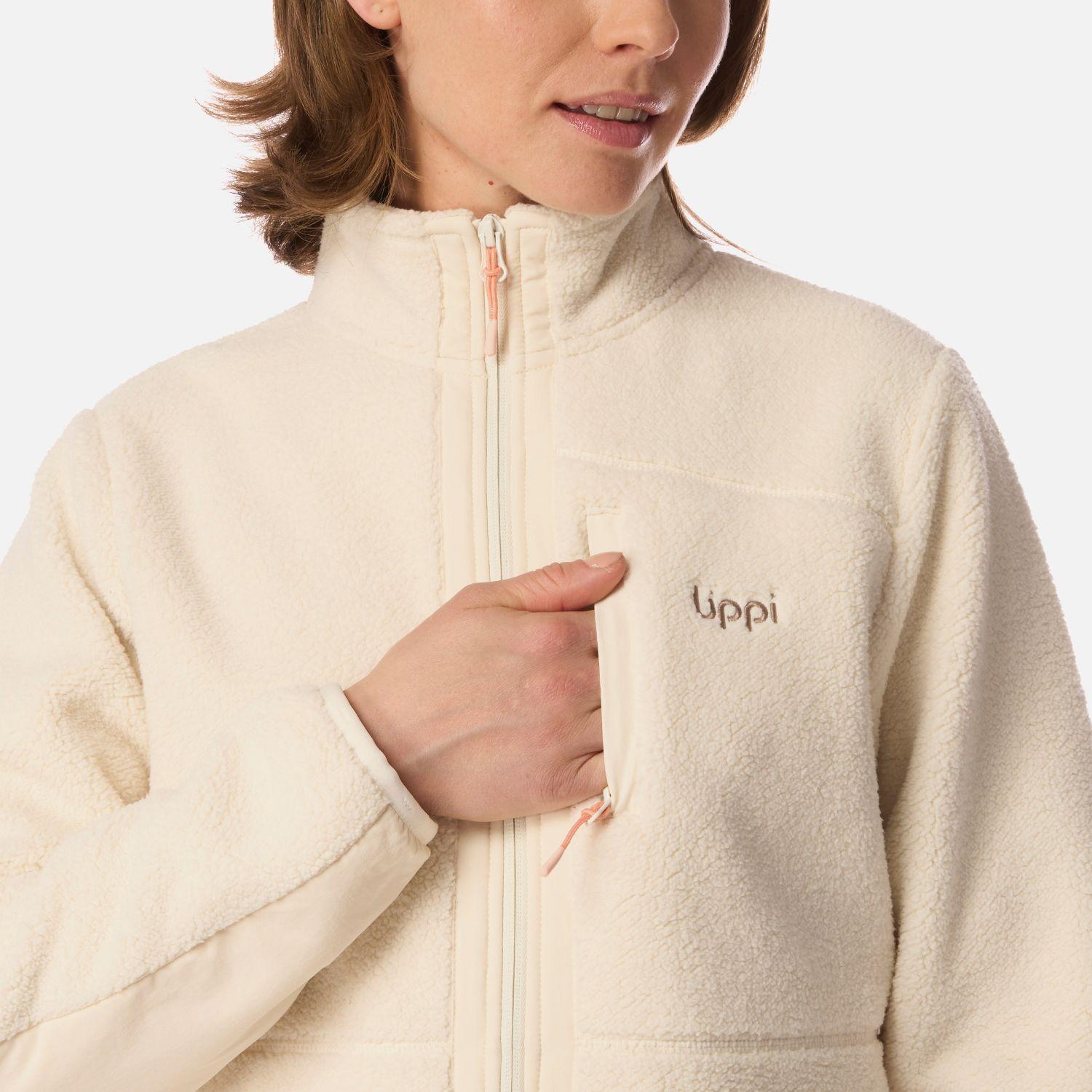 Polar Mujer Hug-like Shaggy-Pro Jacket Crema Lippi I26-3