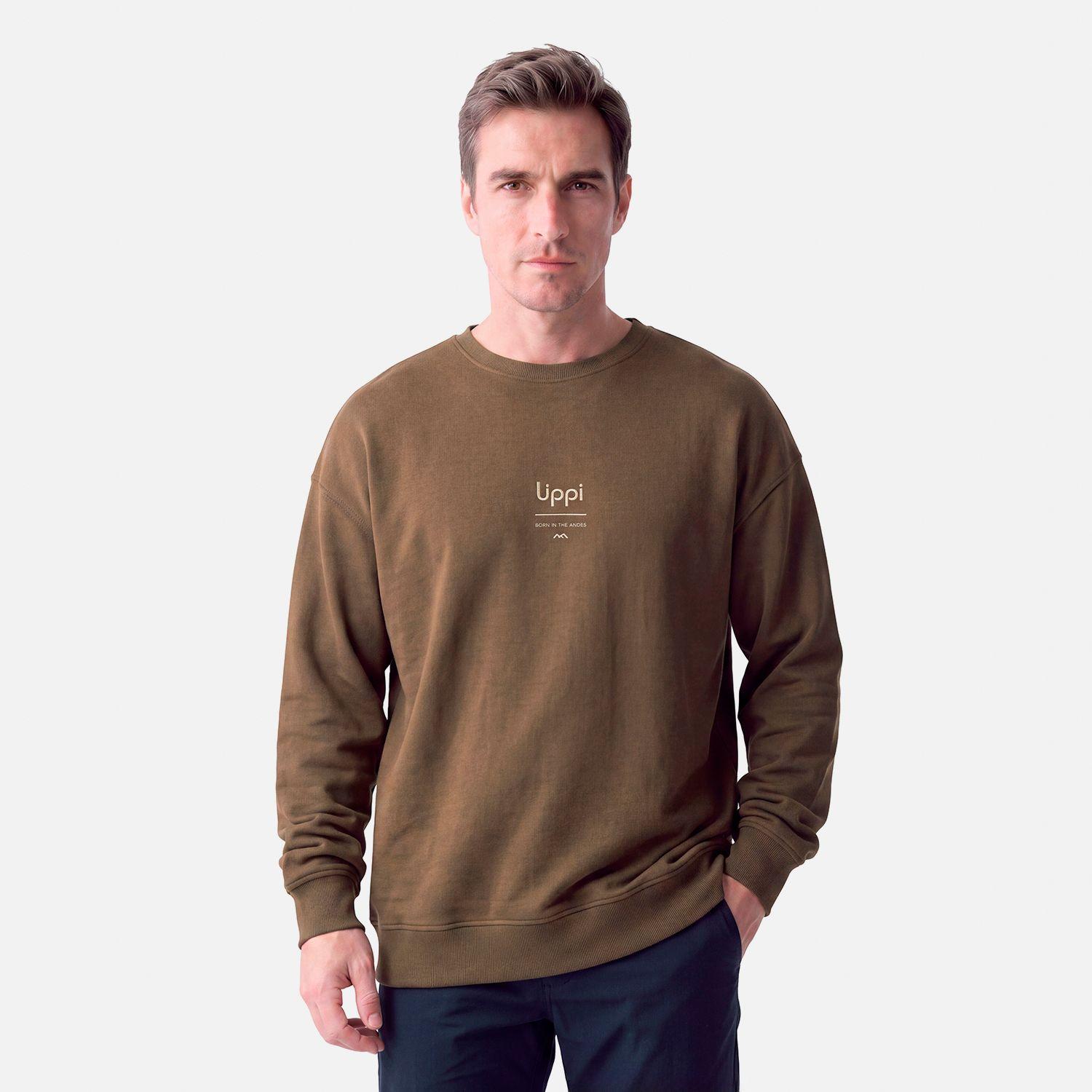 Polerón Hombre Ulmo Crewneck Sweatshirt Cafe Lippi V27-0