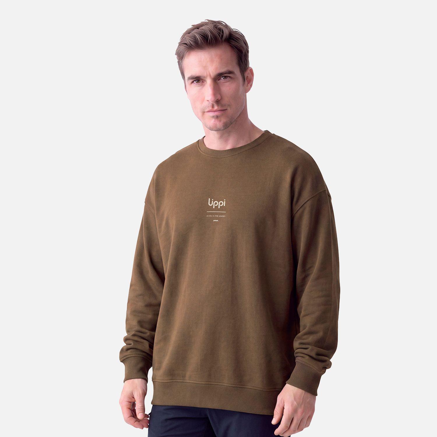 Polerón Hombre Ulmo Crewneck Sweatshirt Cafe Lippi V27-1