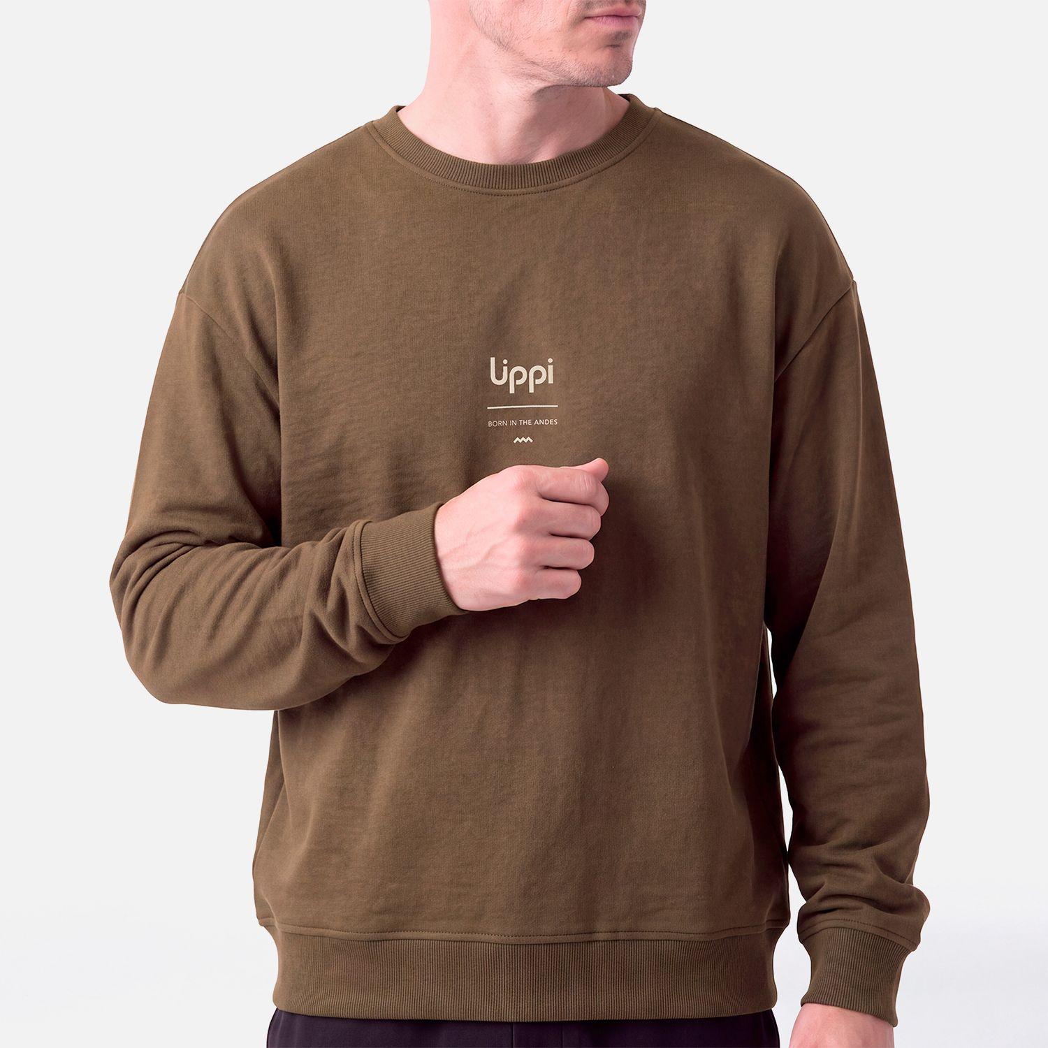 Polerón Hombre Ulmo Crewneck Sweatshirt Cafe Lippi V27-3