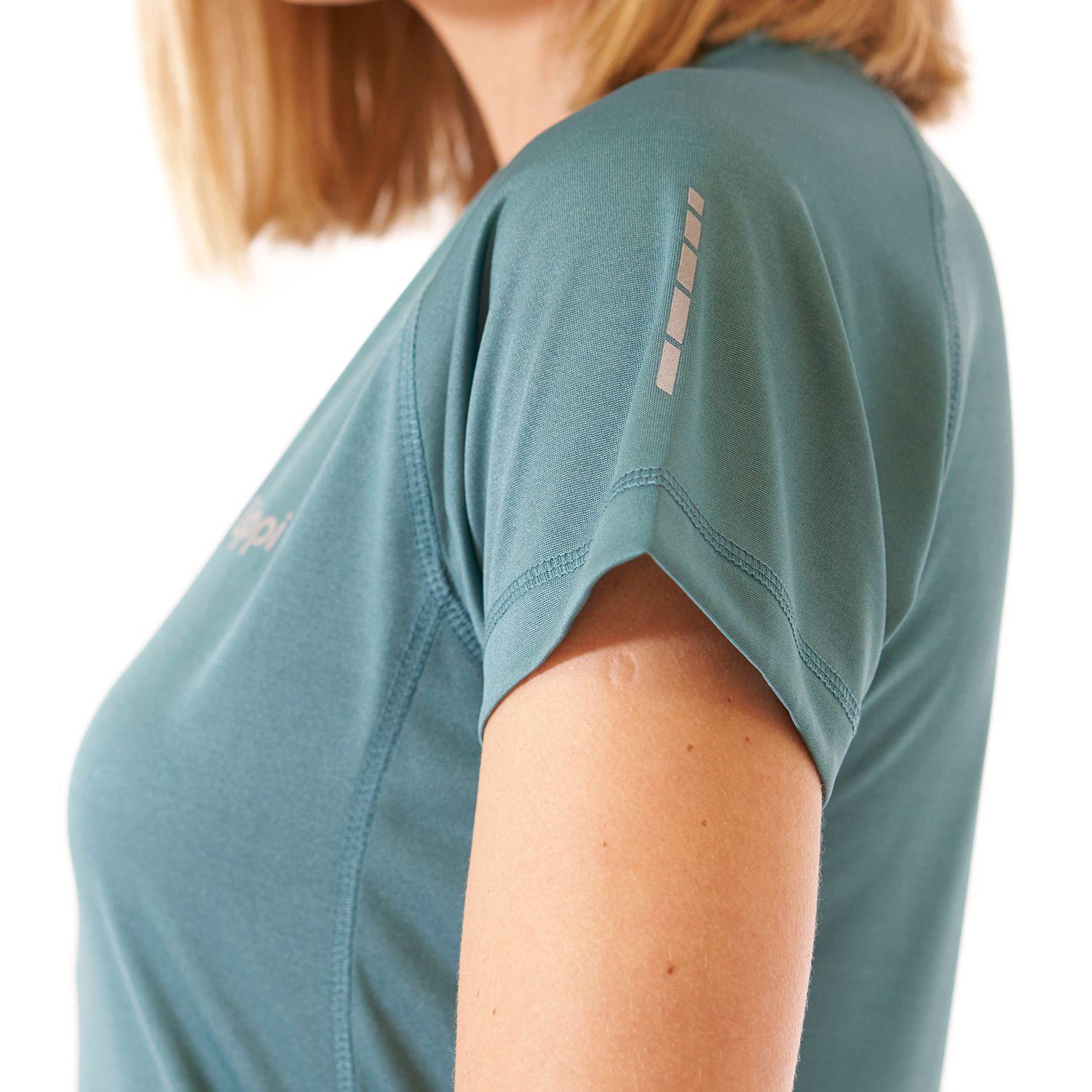 Polera Mujer Core Q-Dry T-Shirt Turquesa Lippi-5