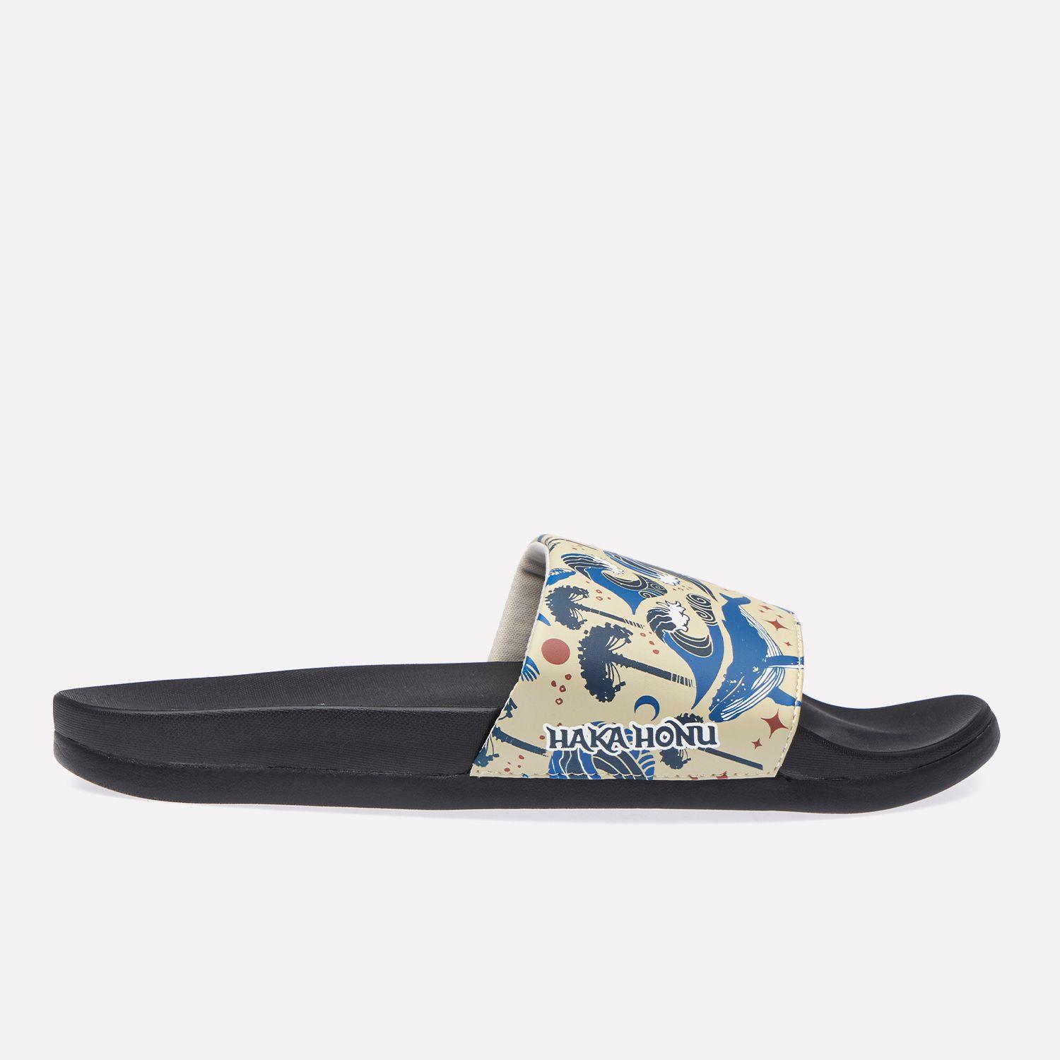 Sandalia Hombre Shalaila Negro Beige Haka Honu-0