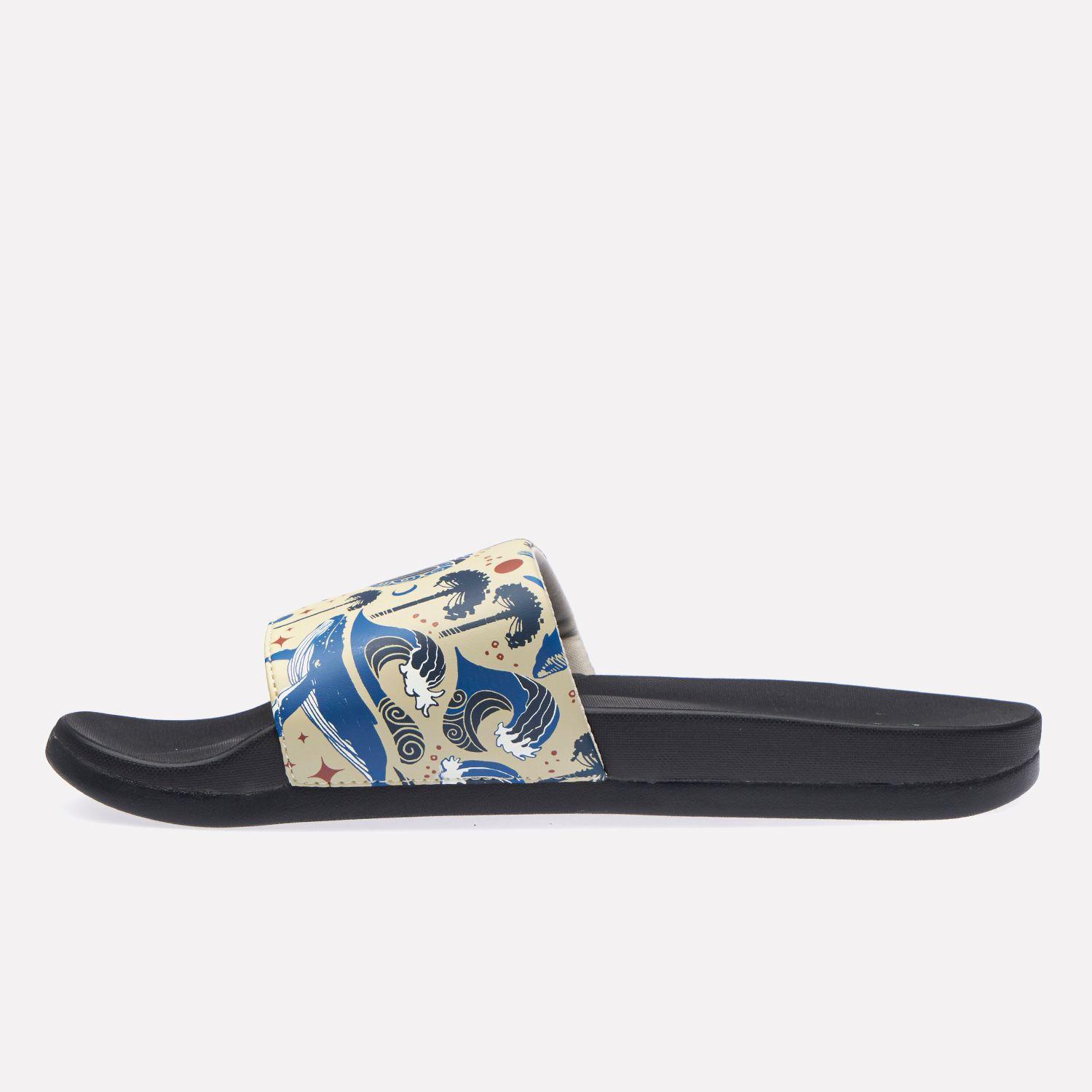 Sandalia Hombre Shalaila Negro Beige Haka Honu-1