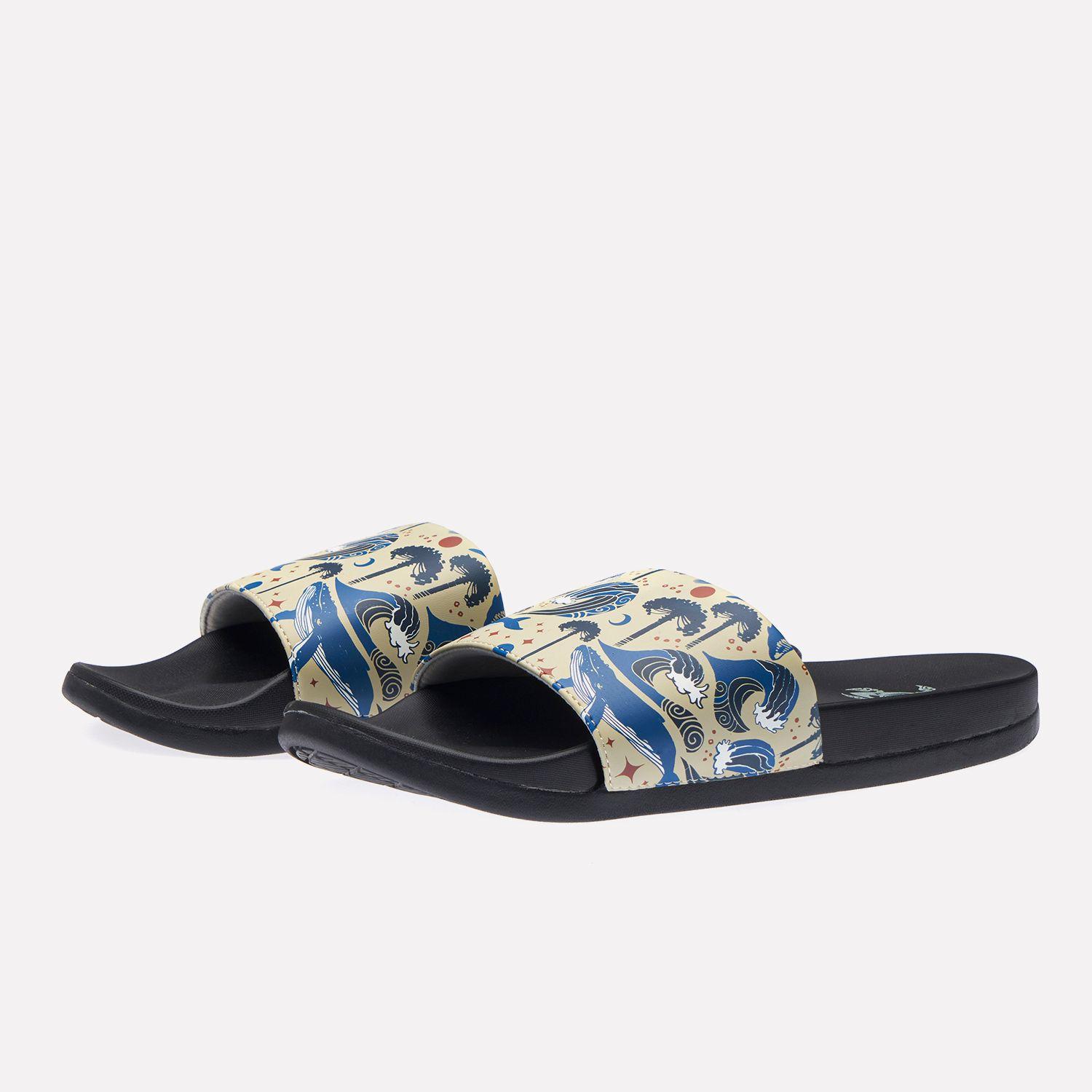 Sandalia Hombre Shalaila Negro Beige Haka Honu-2