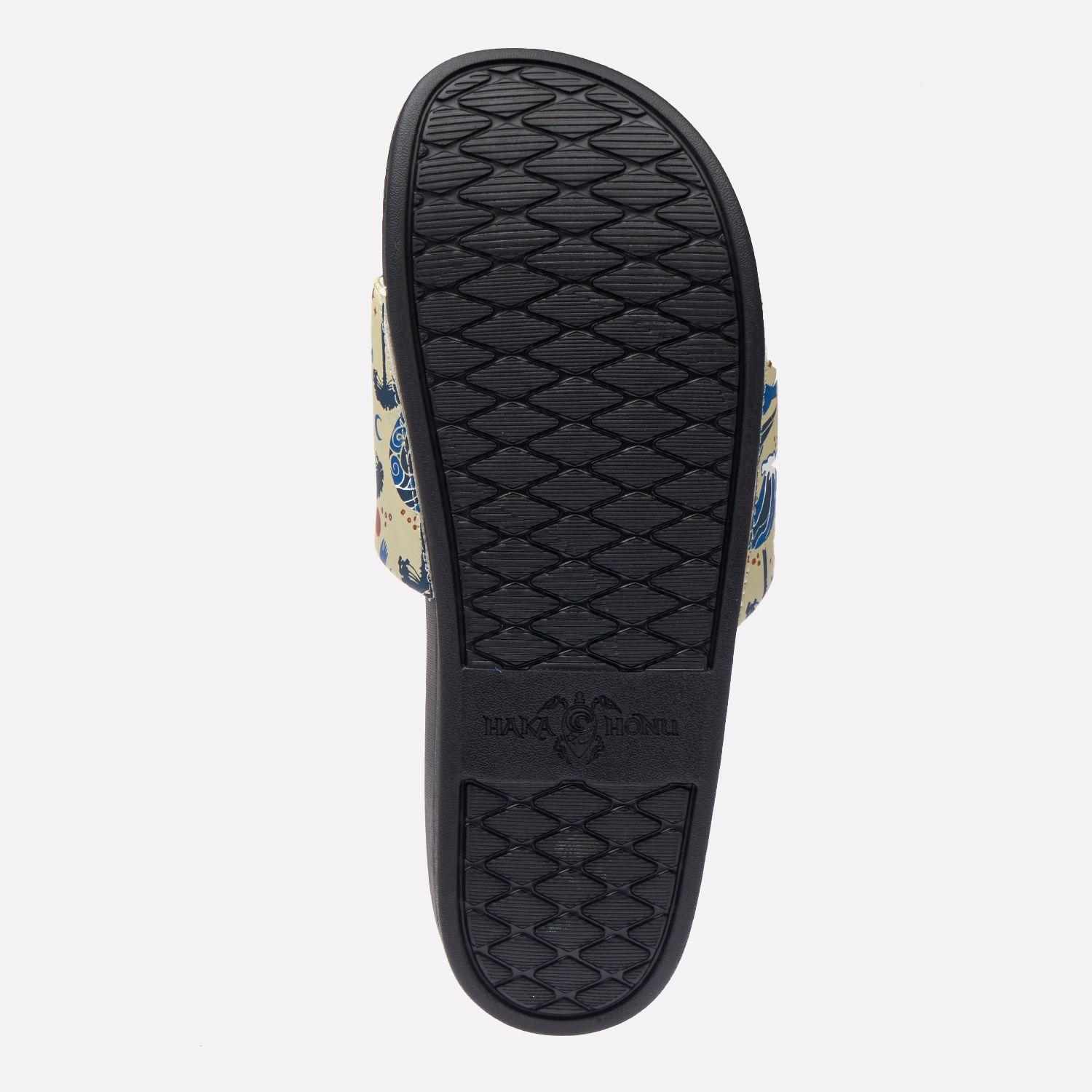 Sandalia Hombre Shalaila Negro Beige Haka Honu-4