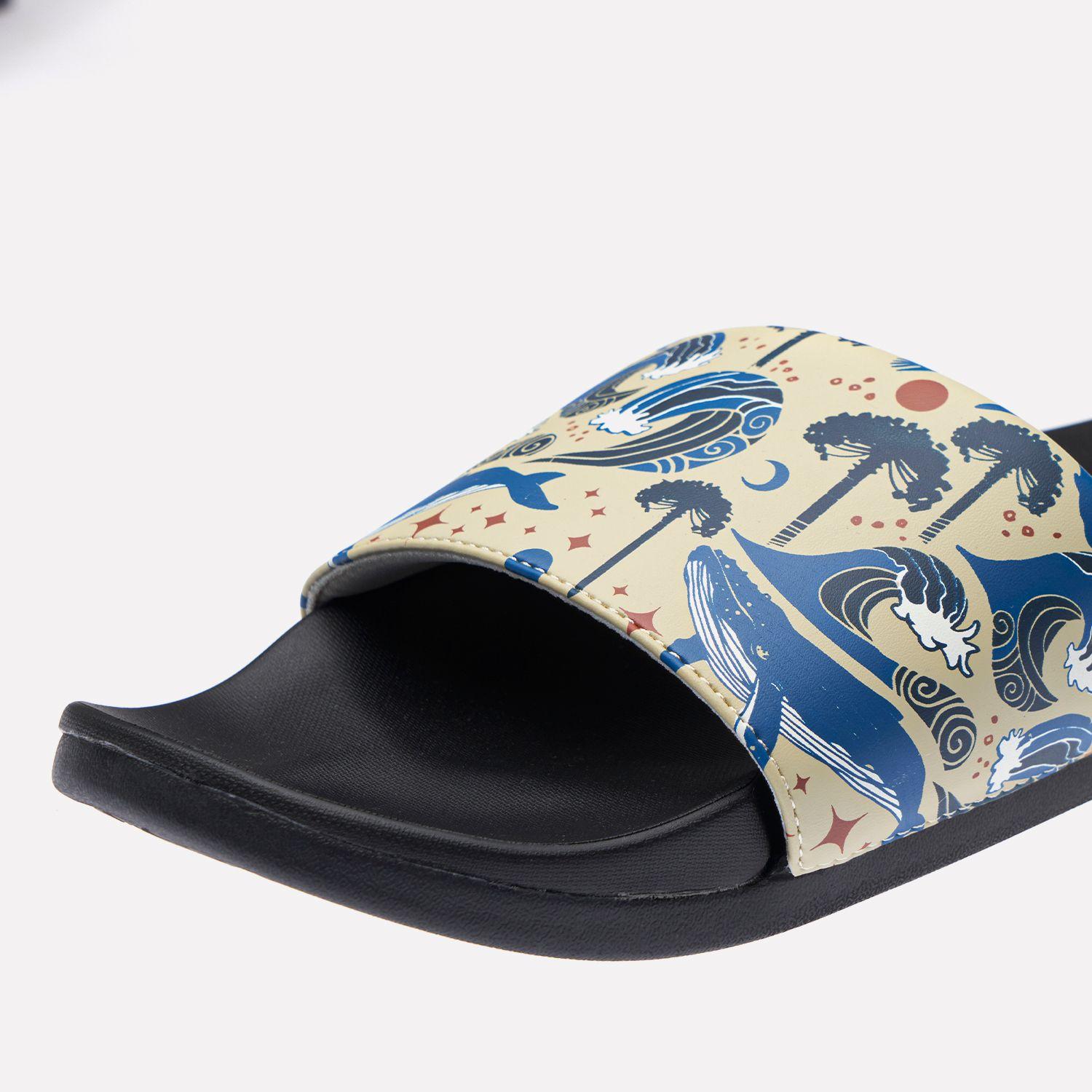 Sandalia Hombre Shalaila Negro Beige Haka Honu-6