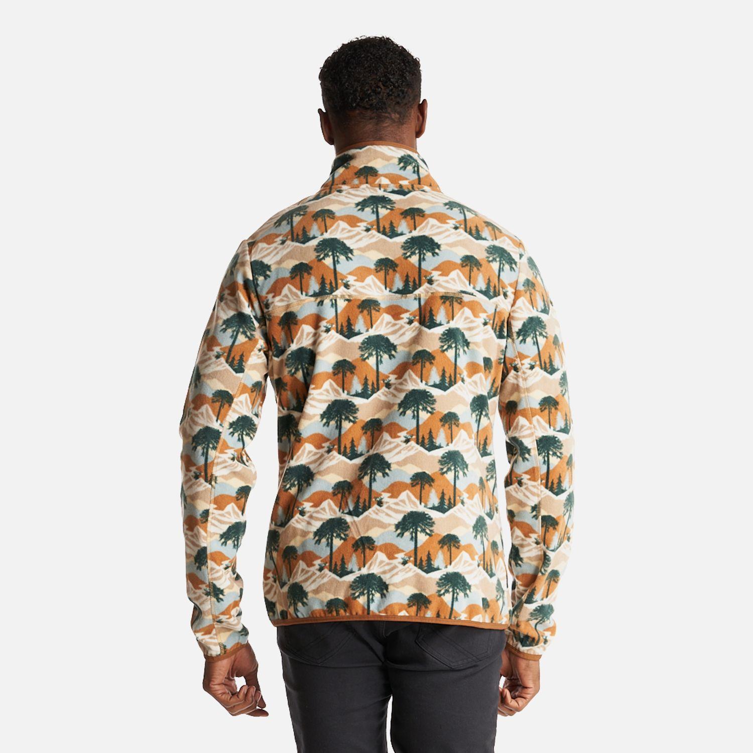 Poleron Hombre Tokerau Print Mostaza Haka Honu-3